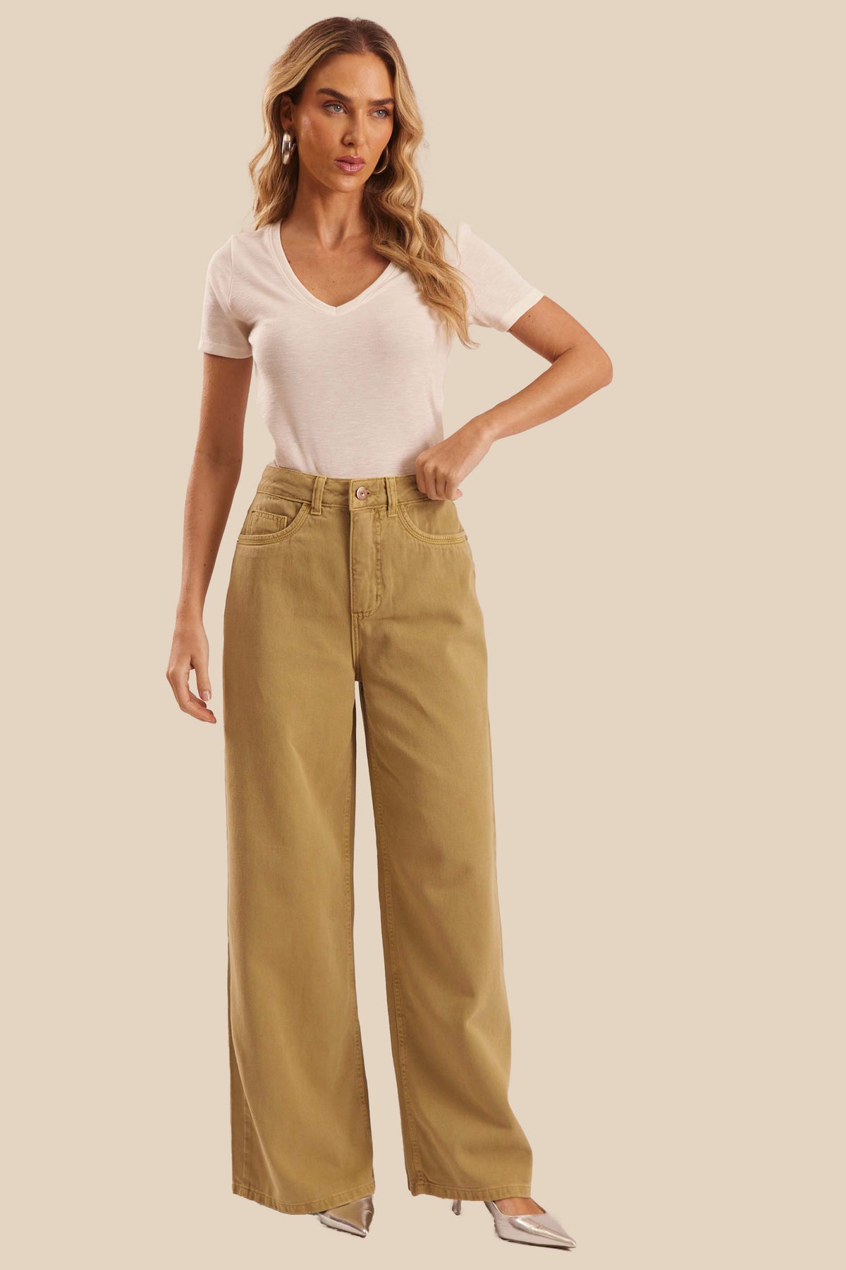 Blusa Reta Tricot Flamê com Decote em V Miragem - Doce Trama