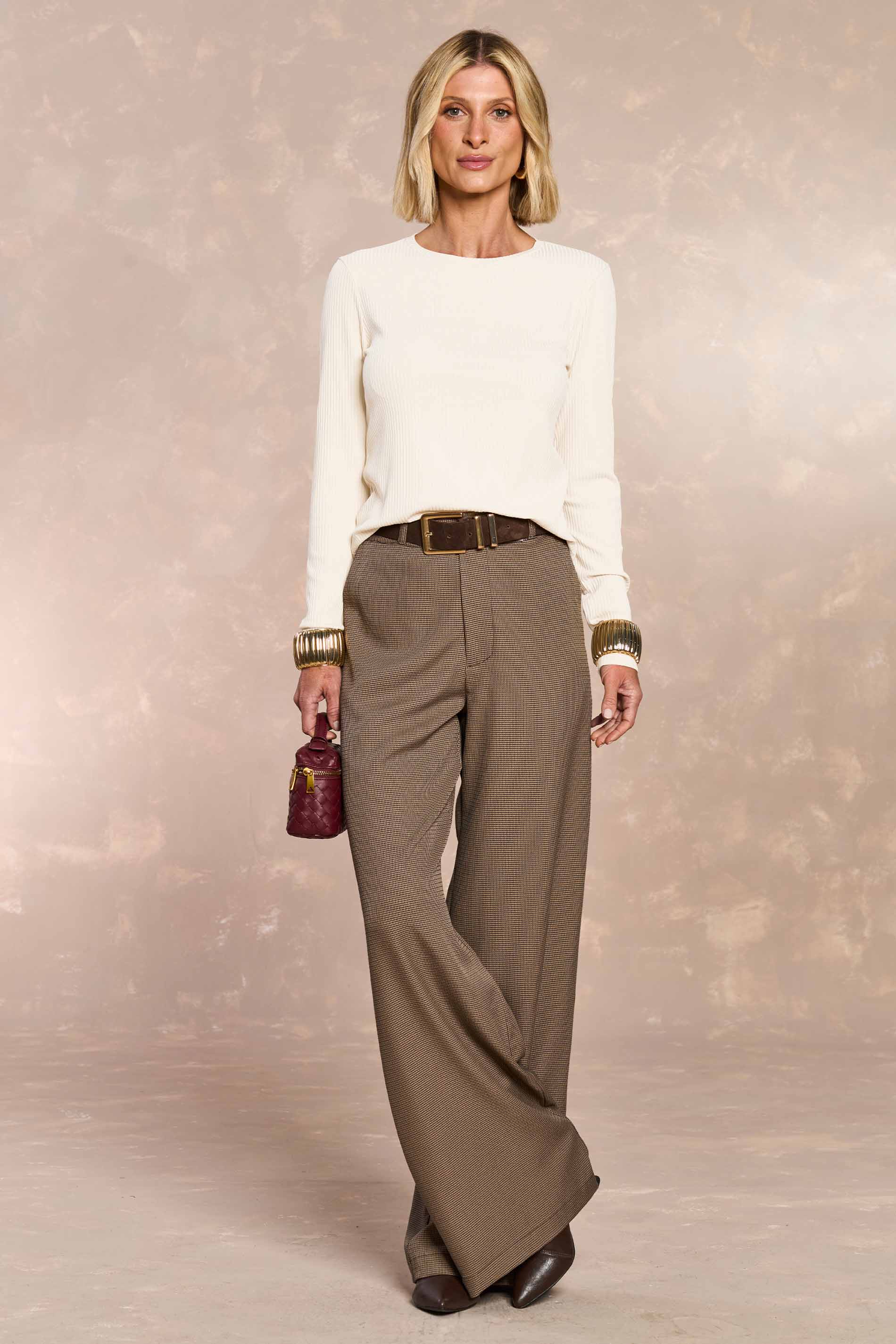 Blusa de Manga Longa Cozy Winter em Ribana