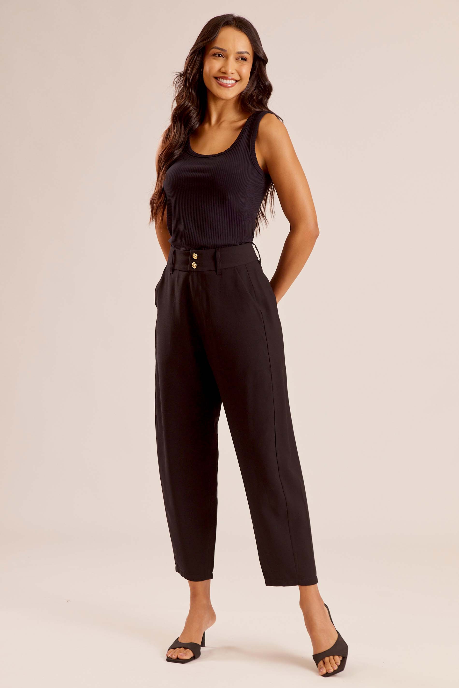 Blusa de Alça Canelada Miragem - Doce Trama
