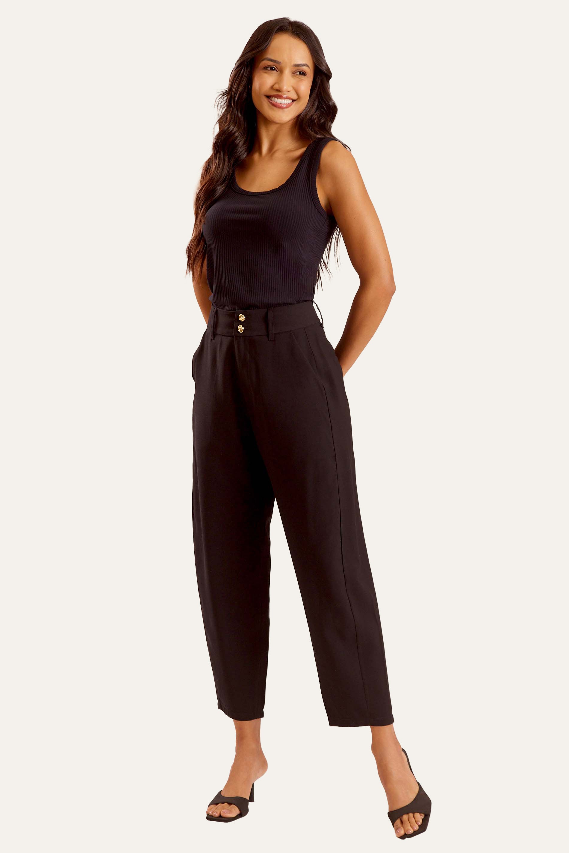 Blusa de Alça Canelada Miragem - Doce Trama