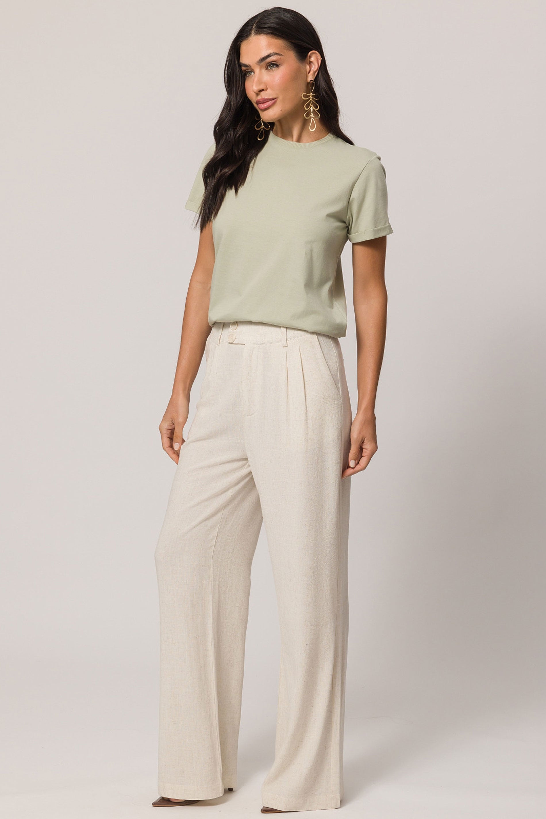 T-shirt Retrô Glam em Malha