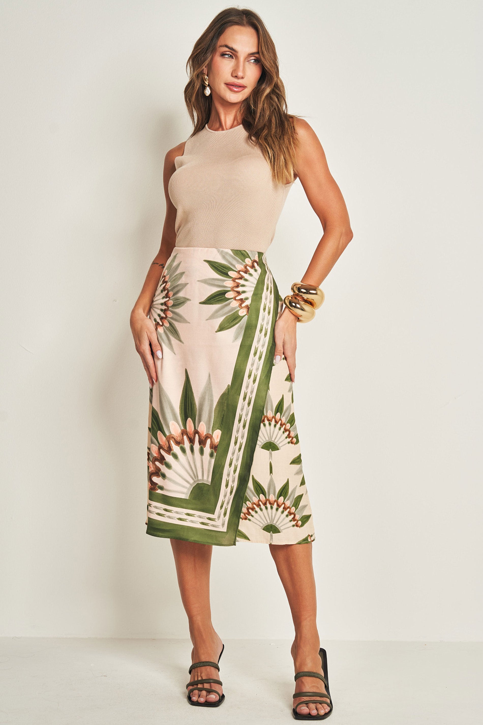 Blusa Boho em Tricot