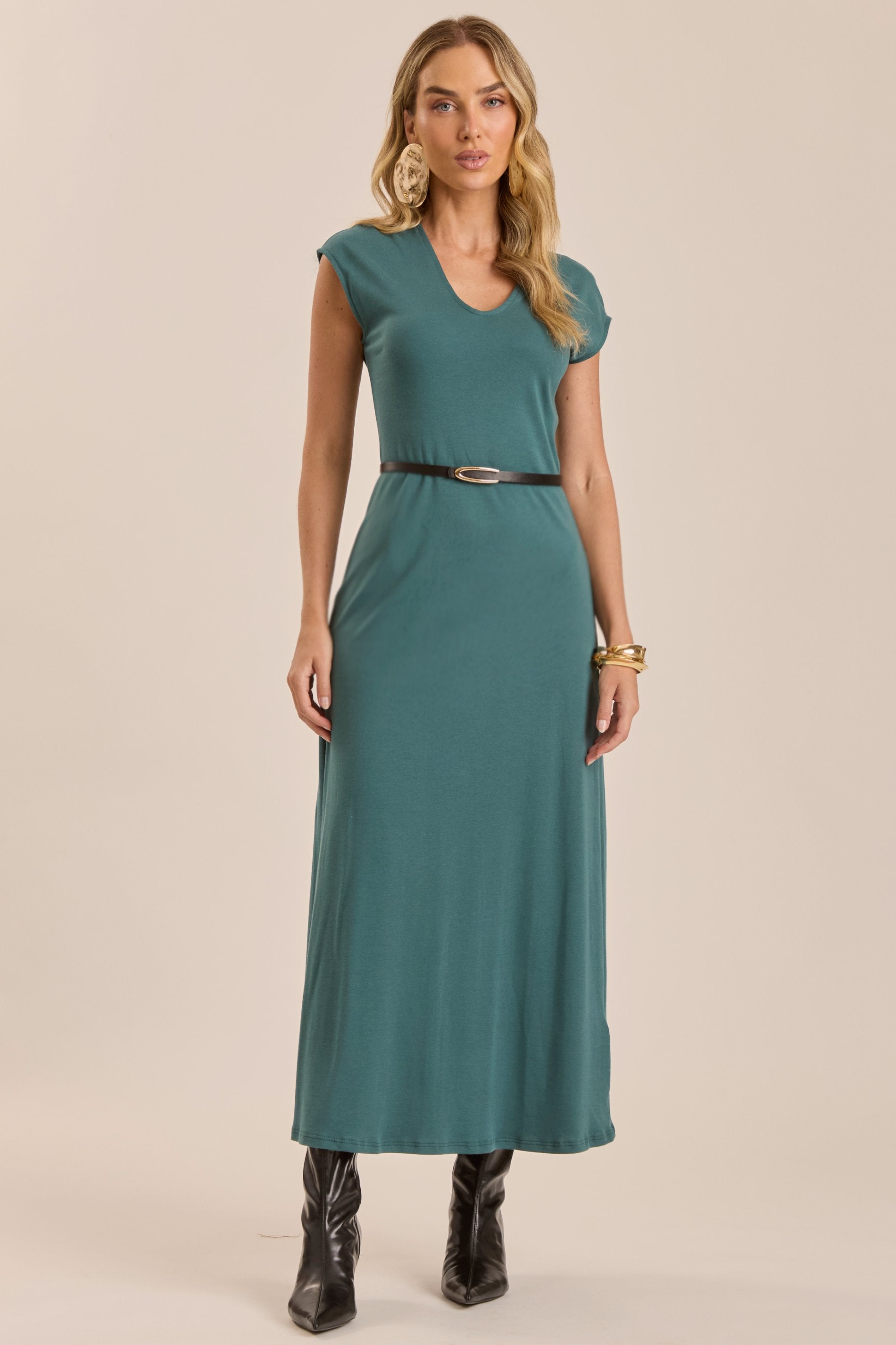 Vestido Longo Soft Garden