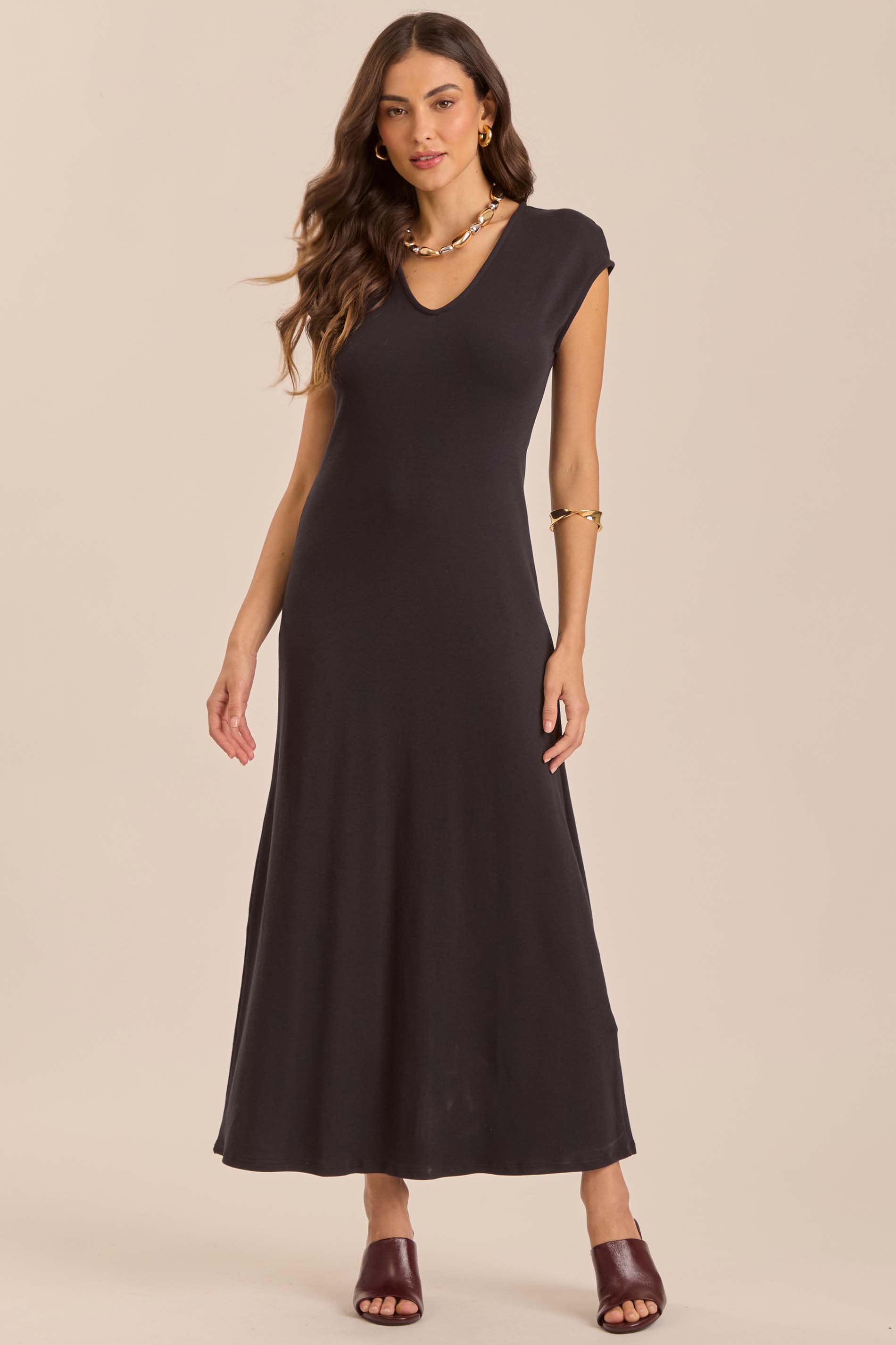 Vestido Longo Soft Garden