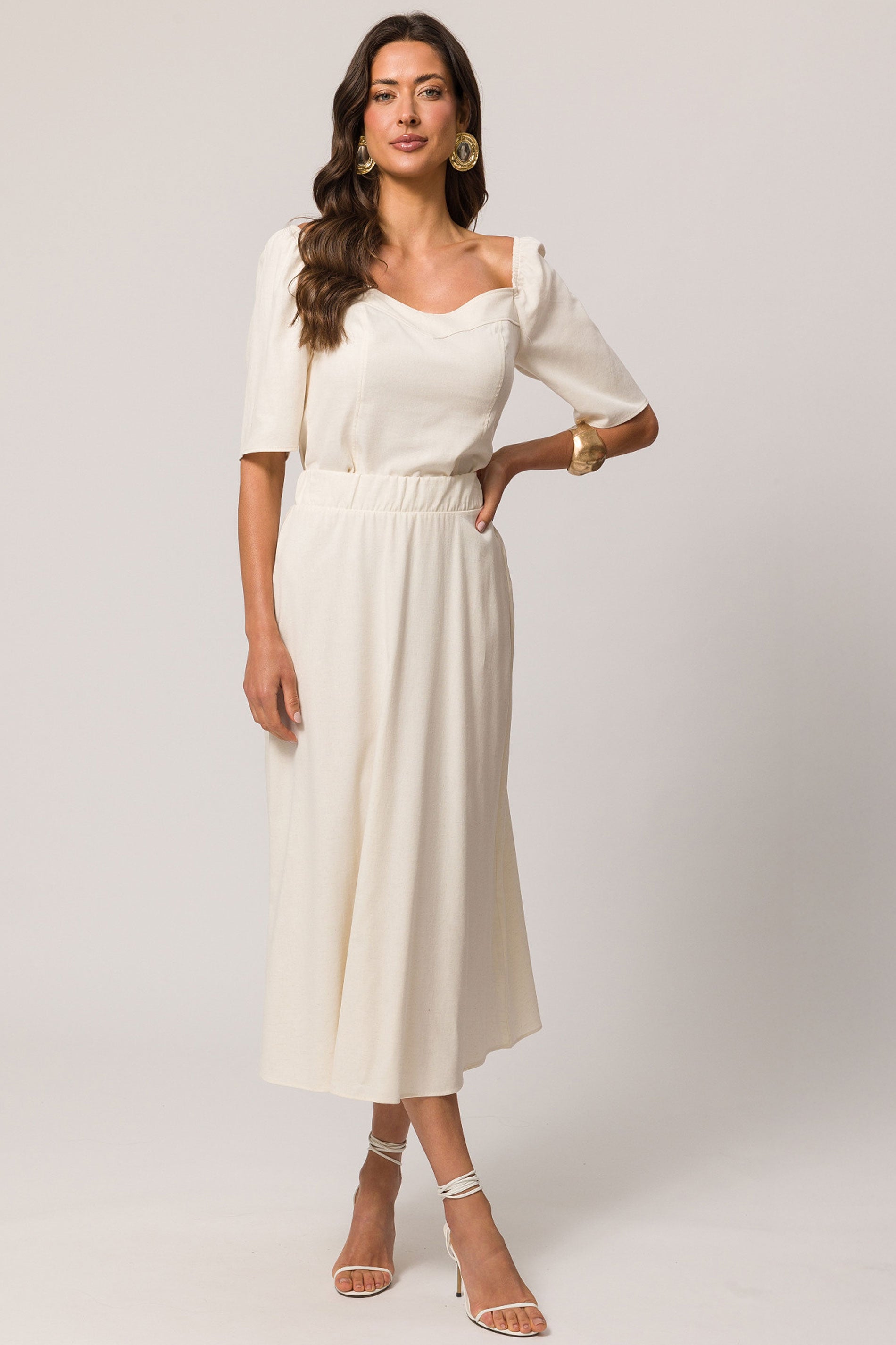 Saia Longa em Plano Viscolinho