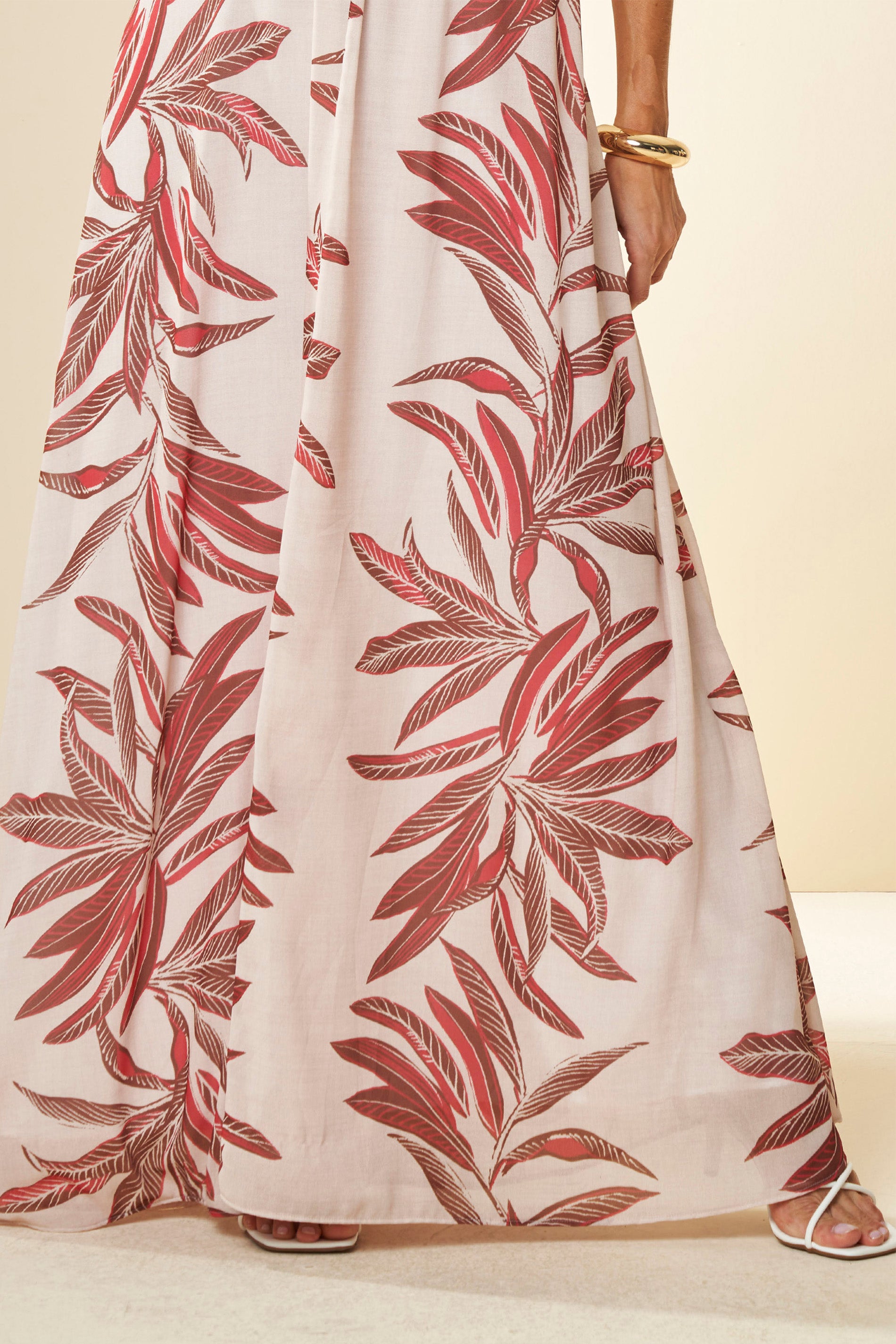 Vestido Longo Lusitana Tomara que Caia Estampado