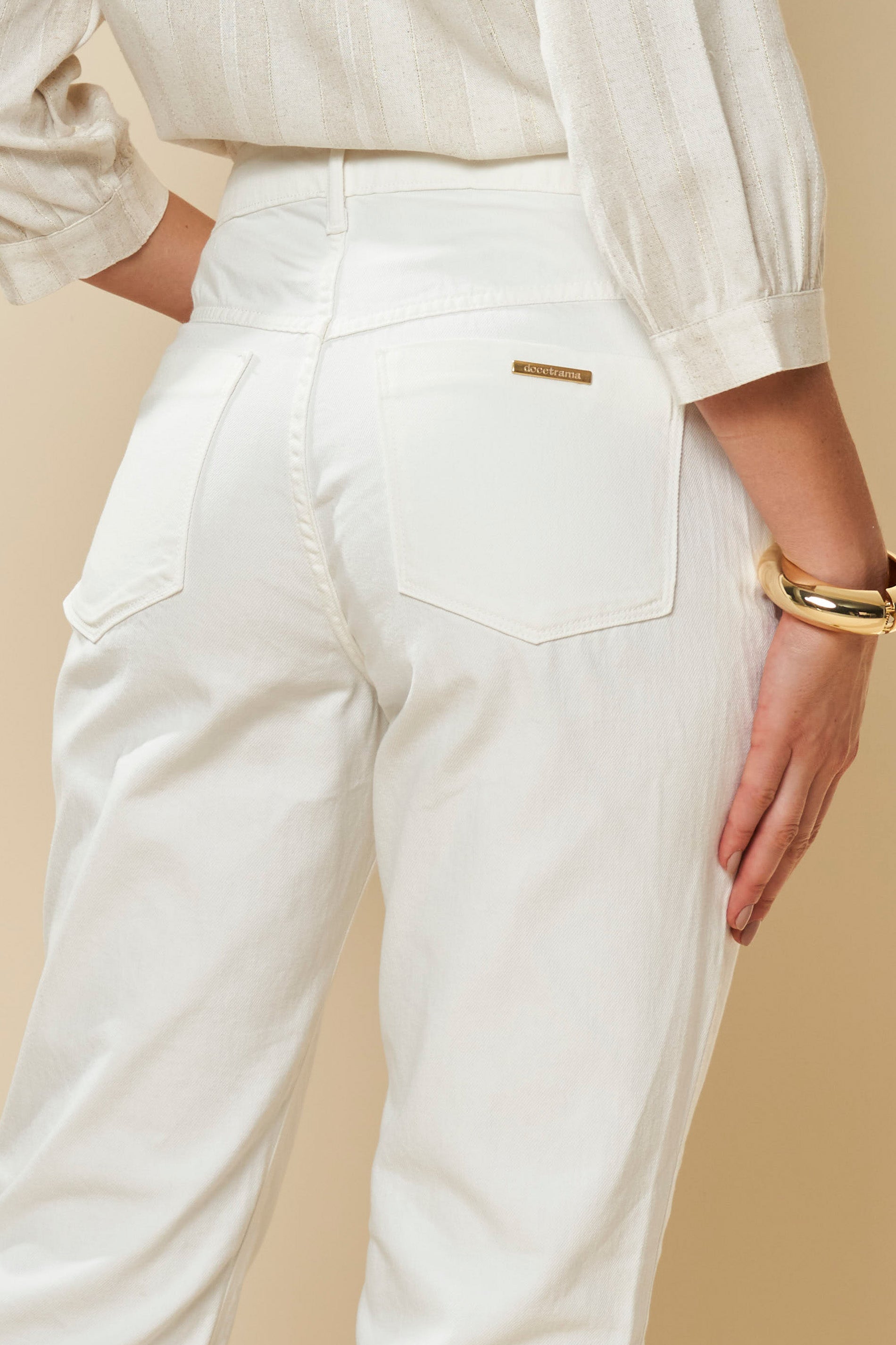 Calça Cintura Média Celebration Reta Slim