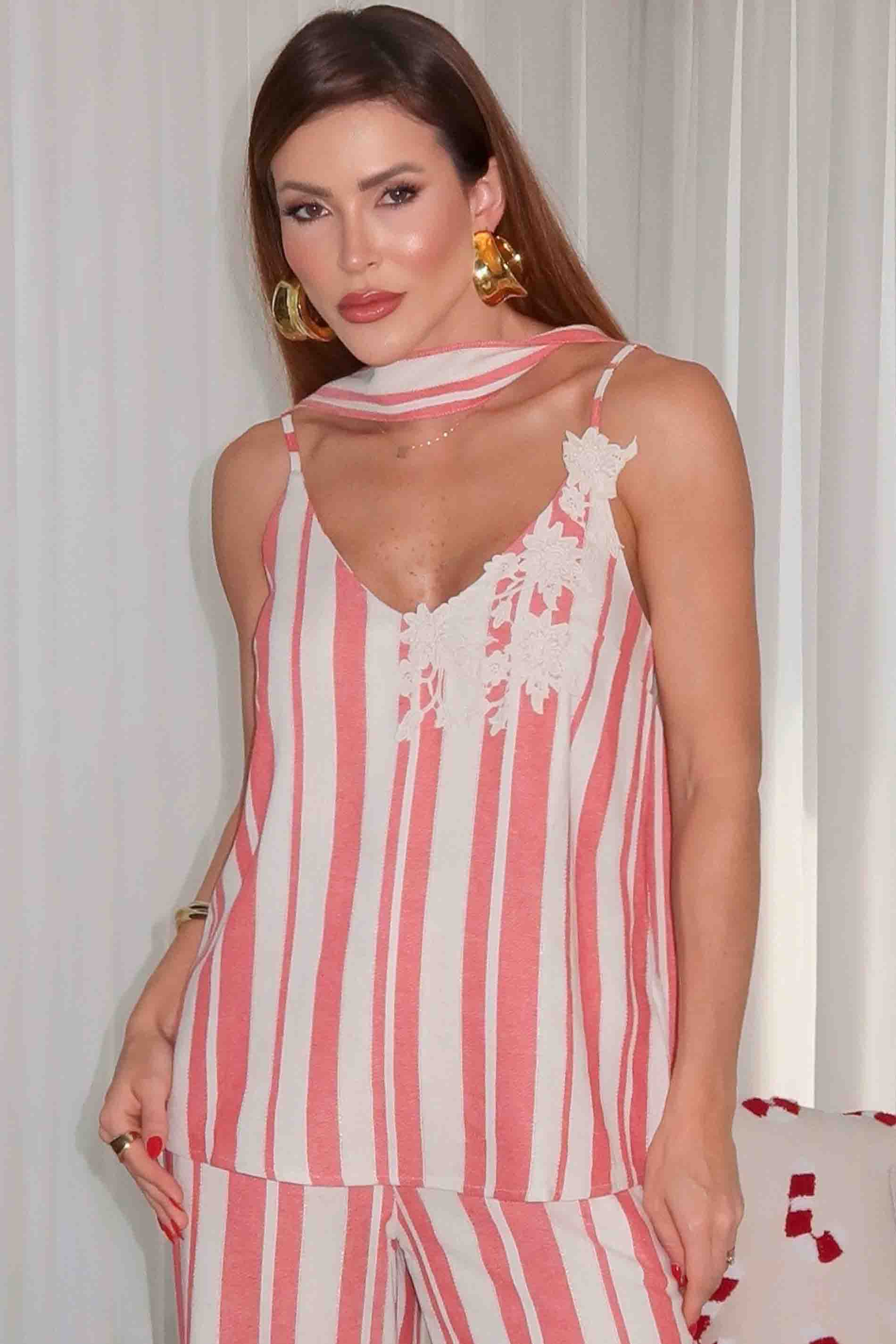 Blusa Celebration em Linho com Cinto