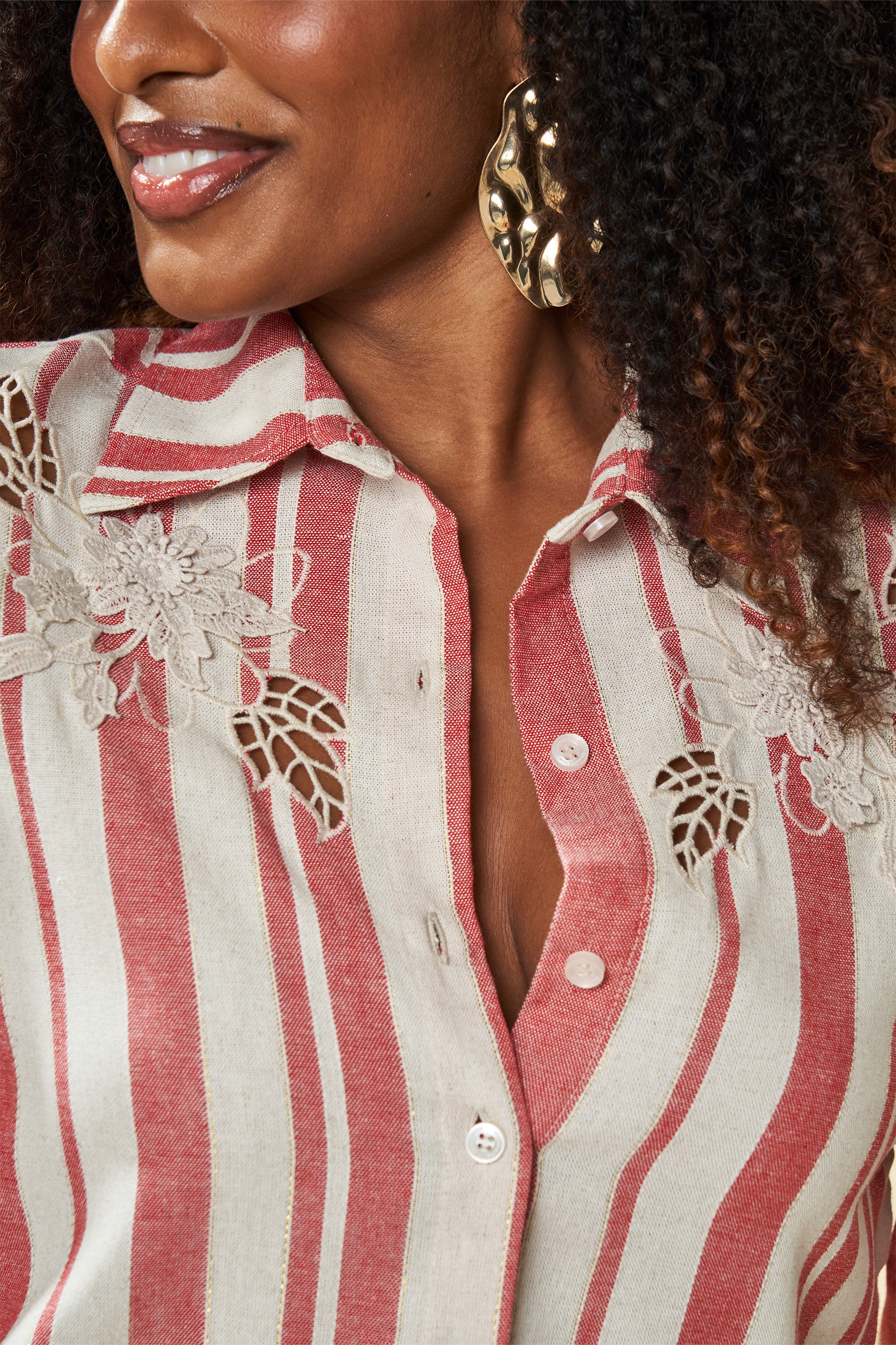 Camisa Manga 3/4 Celebration Bordada