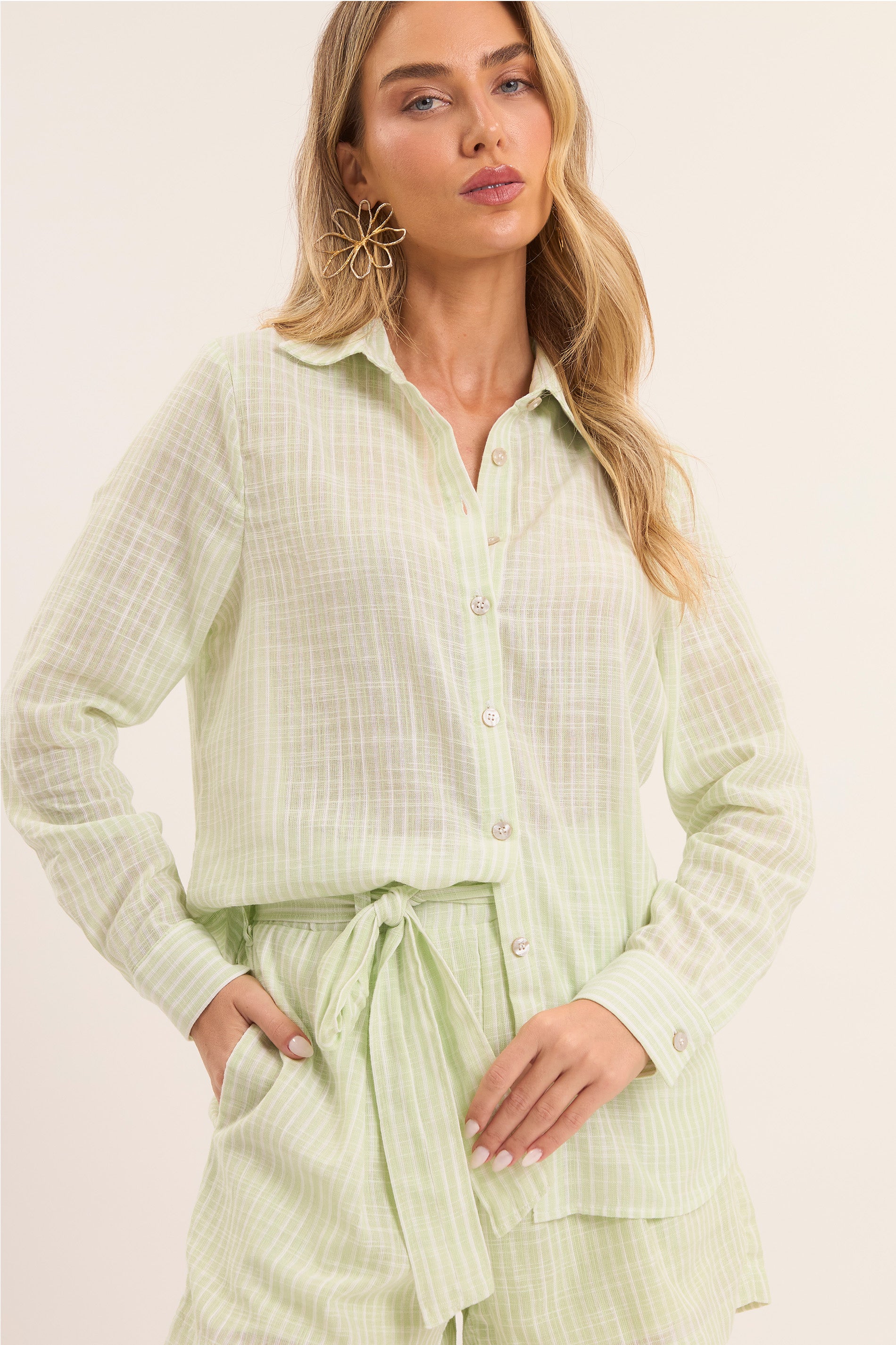 Camisa Manga Longa Brisamar Listrada