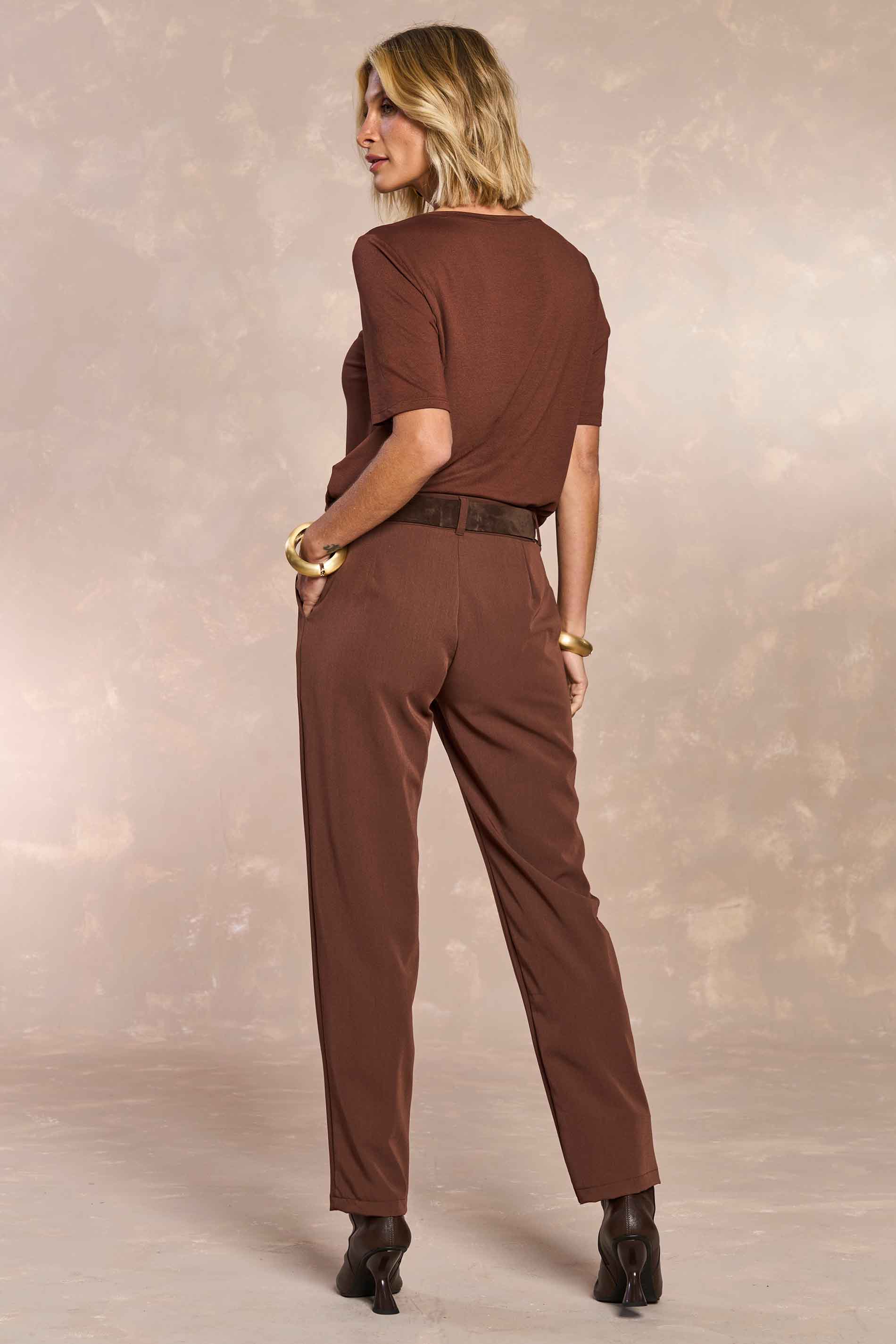 Blusa Jardim Boho de Manga Curta