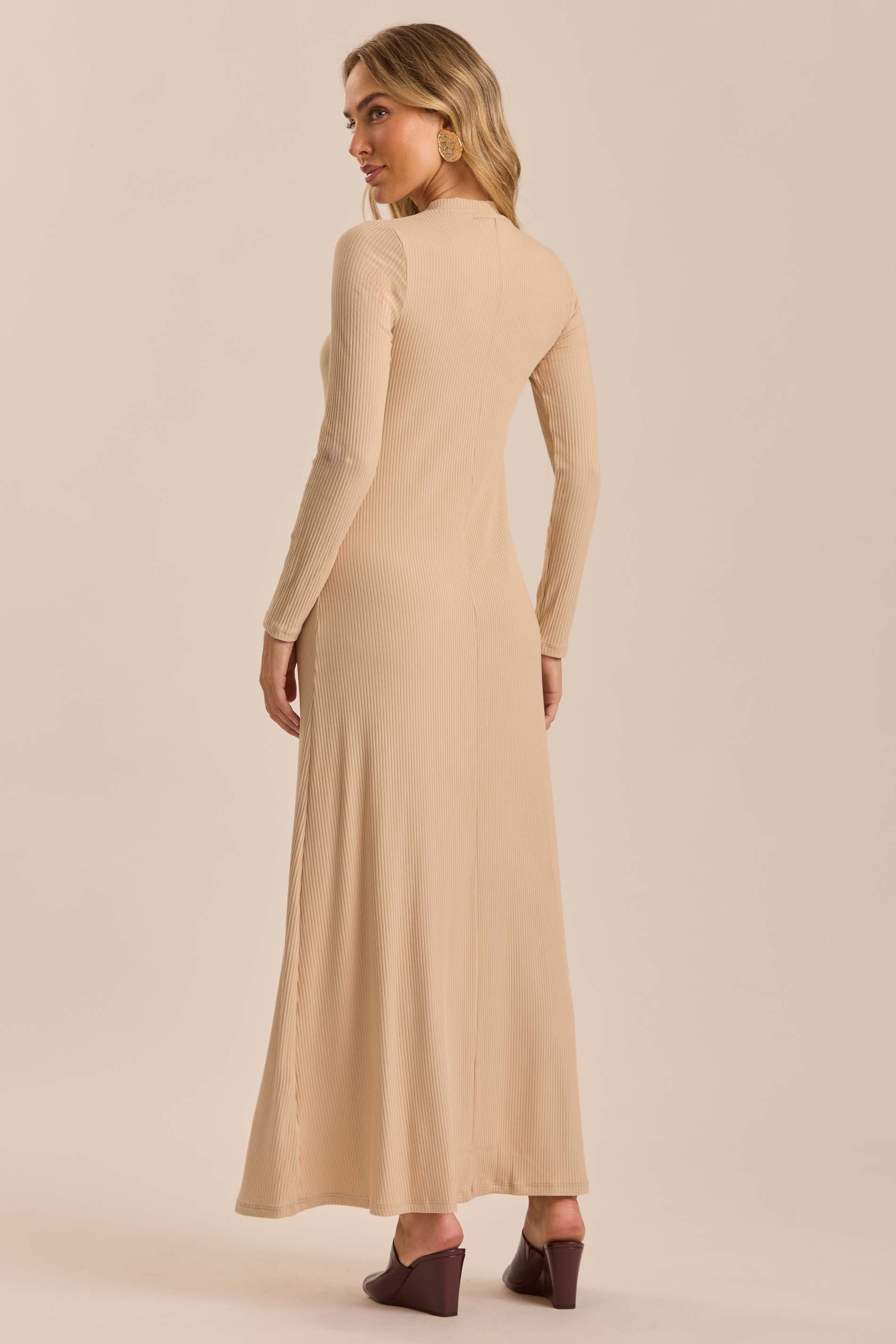 Vestido Longo Ethnic Blur em Ribana