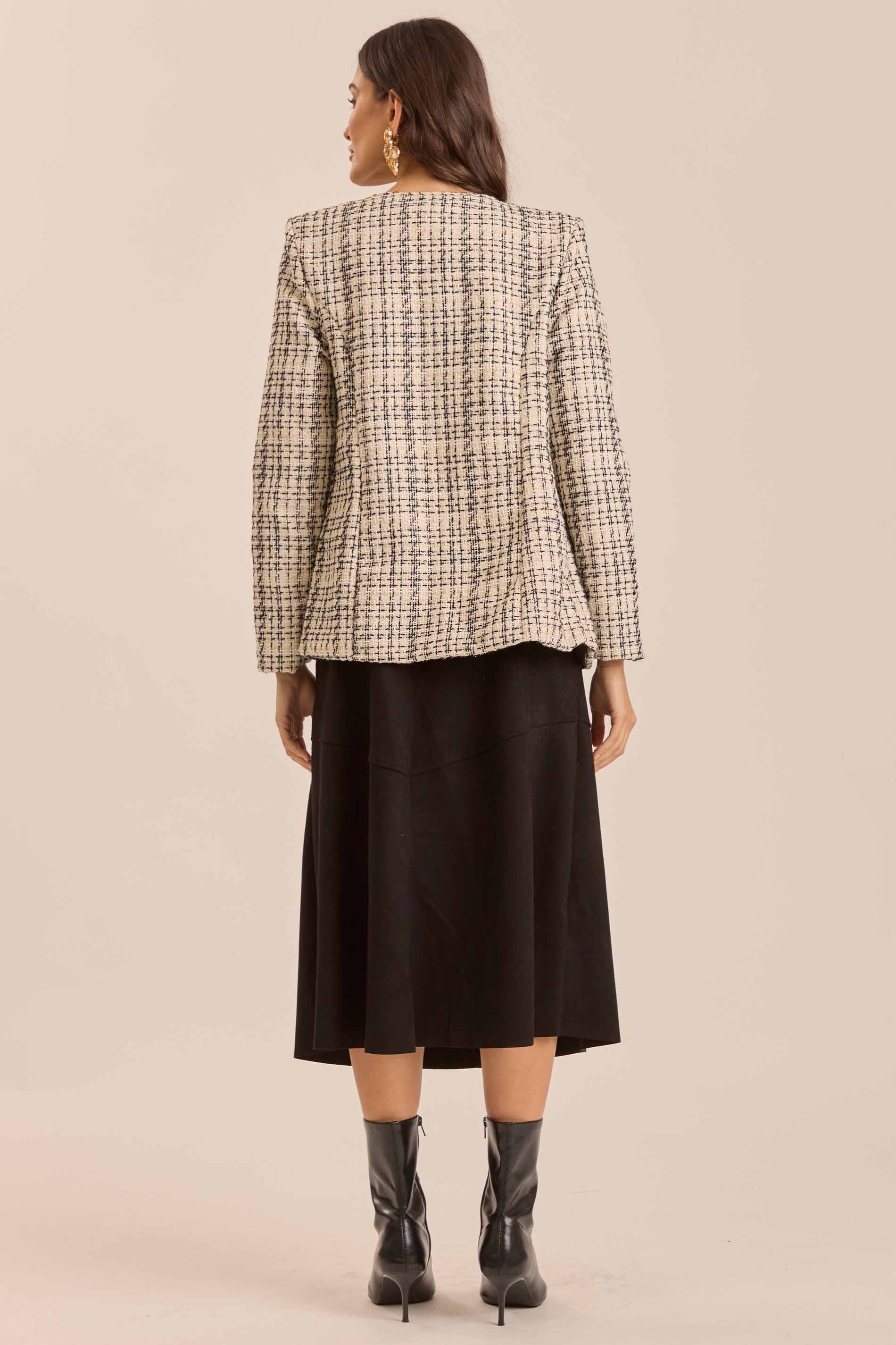 Casaco Urban Desire em Tweed