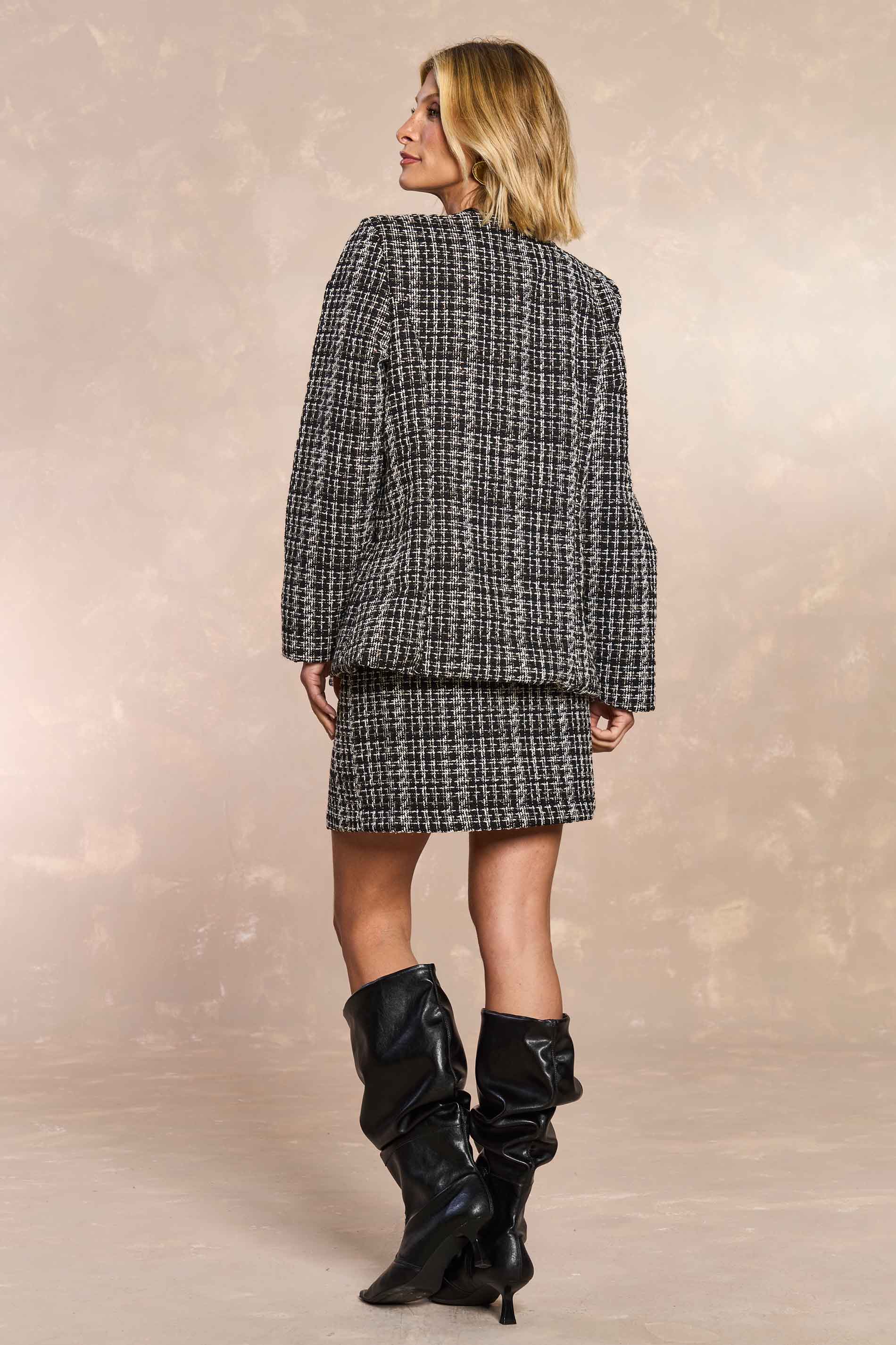 Casaco Urban Desire em Tweed