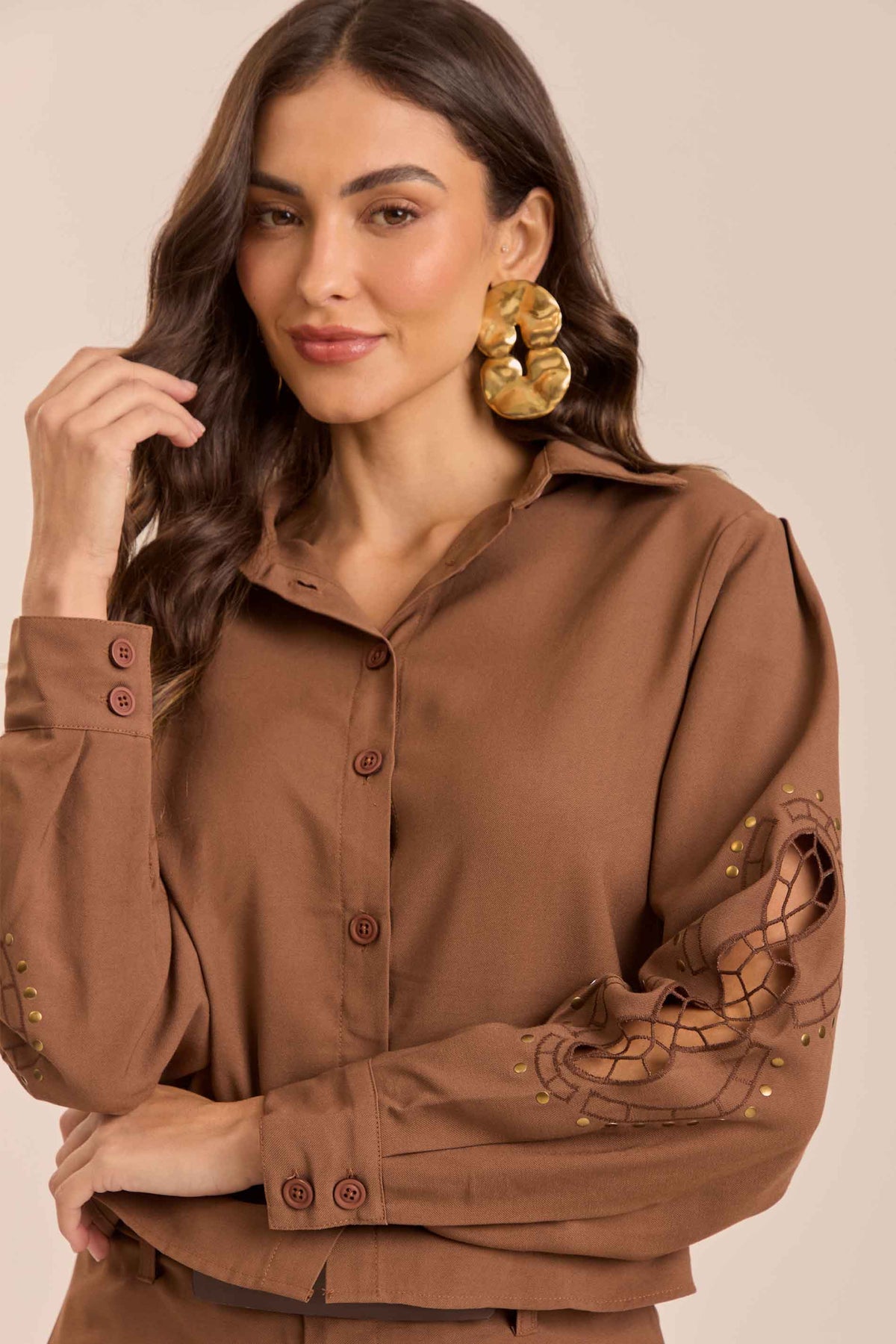 Camisa Jardim Decor em Alfaiataria