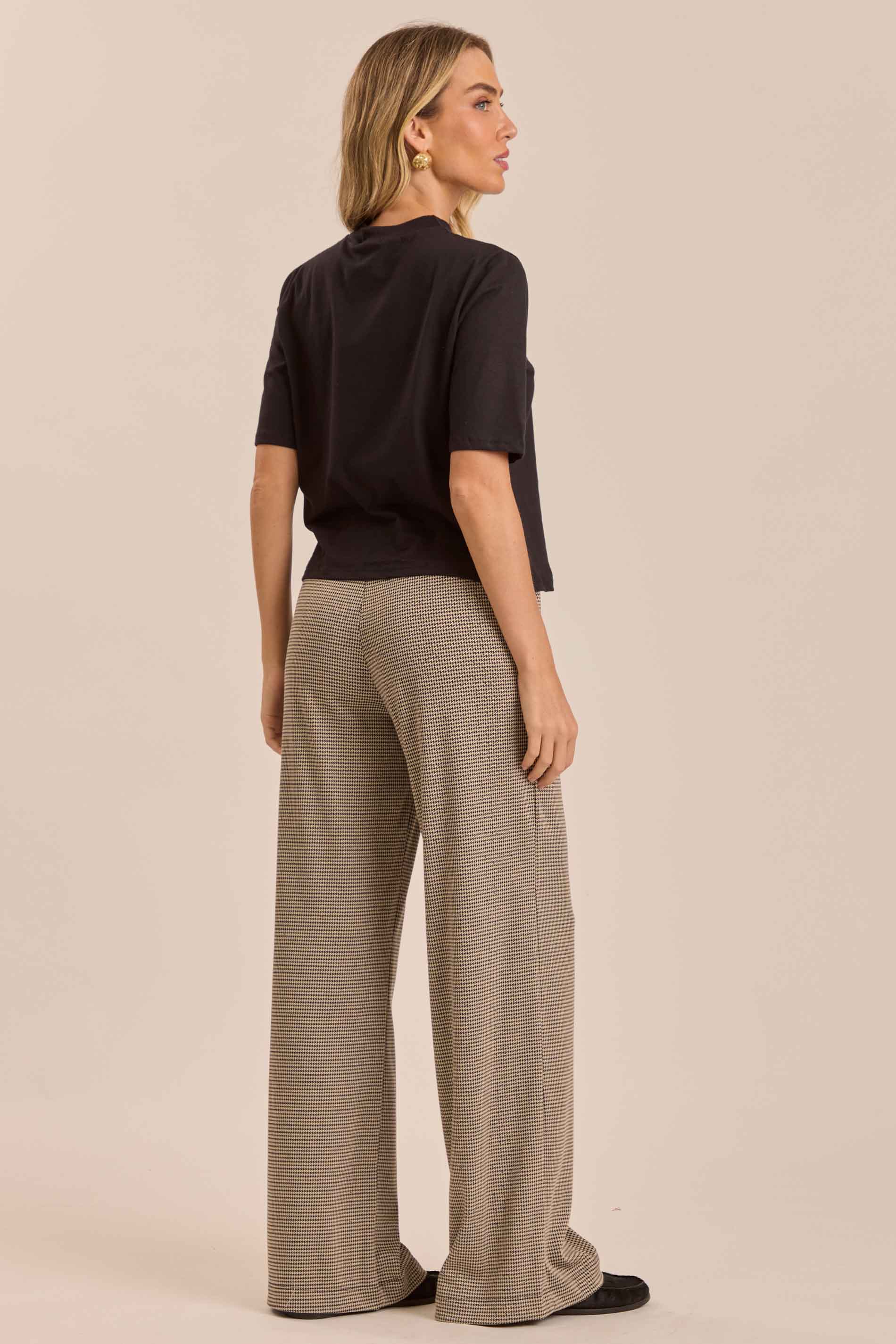 T-shirt Tropical Garden em Malha