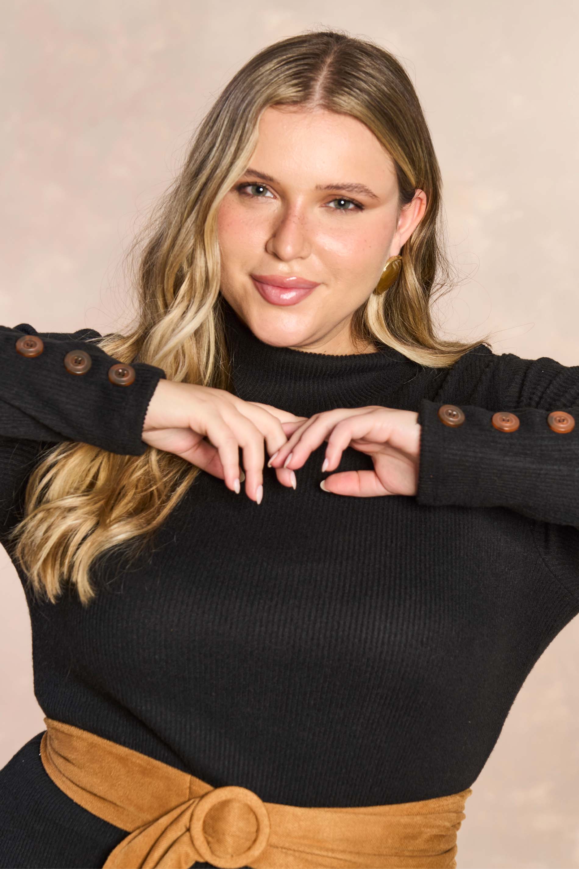Vestido Midi Cozy Winter em Tricot