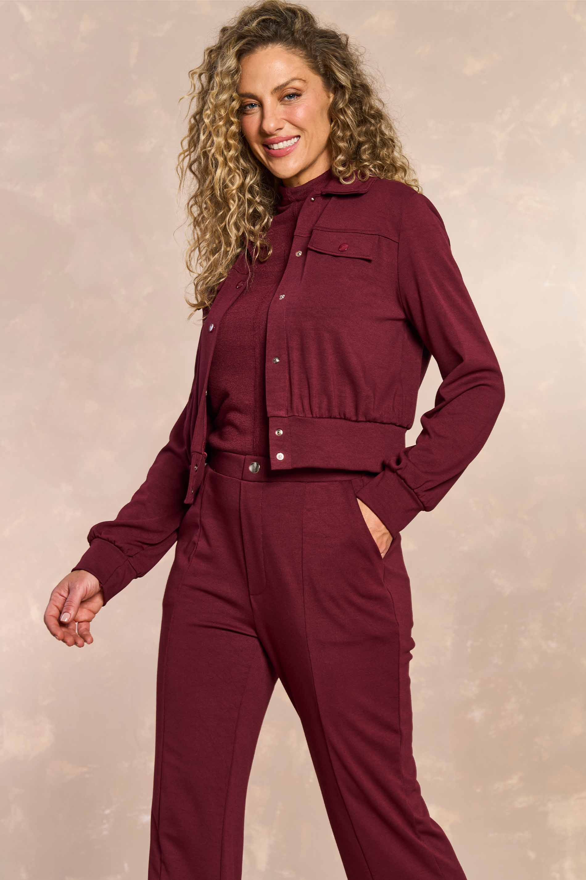 Calça Reta Retrô Glam