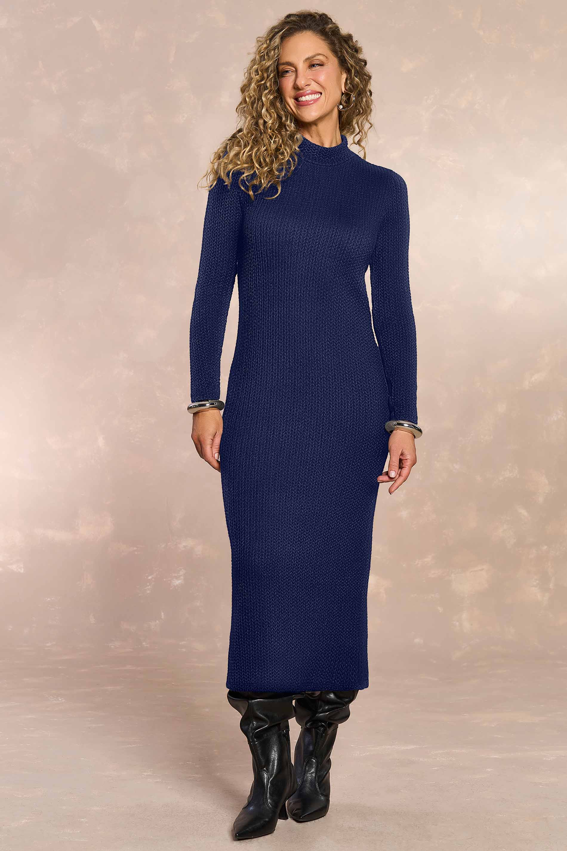 Vestido Midi Urban Desire em Tricot