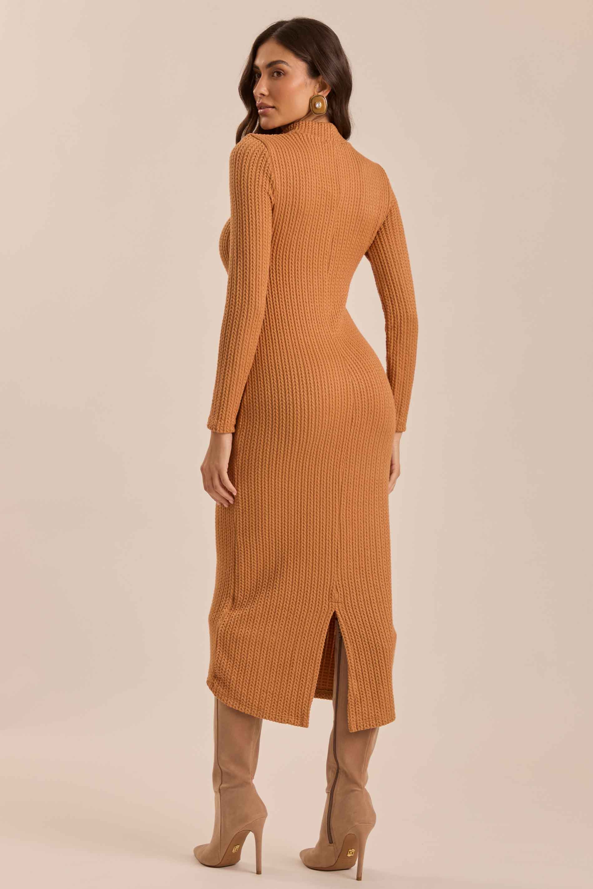 Vestido Midi Urban Desire em Tricot