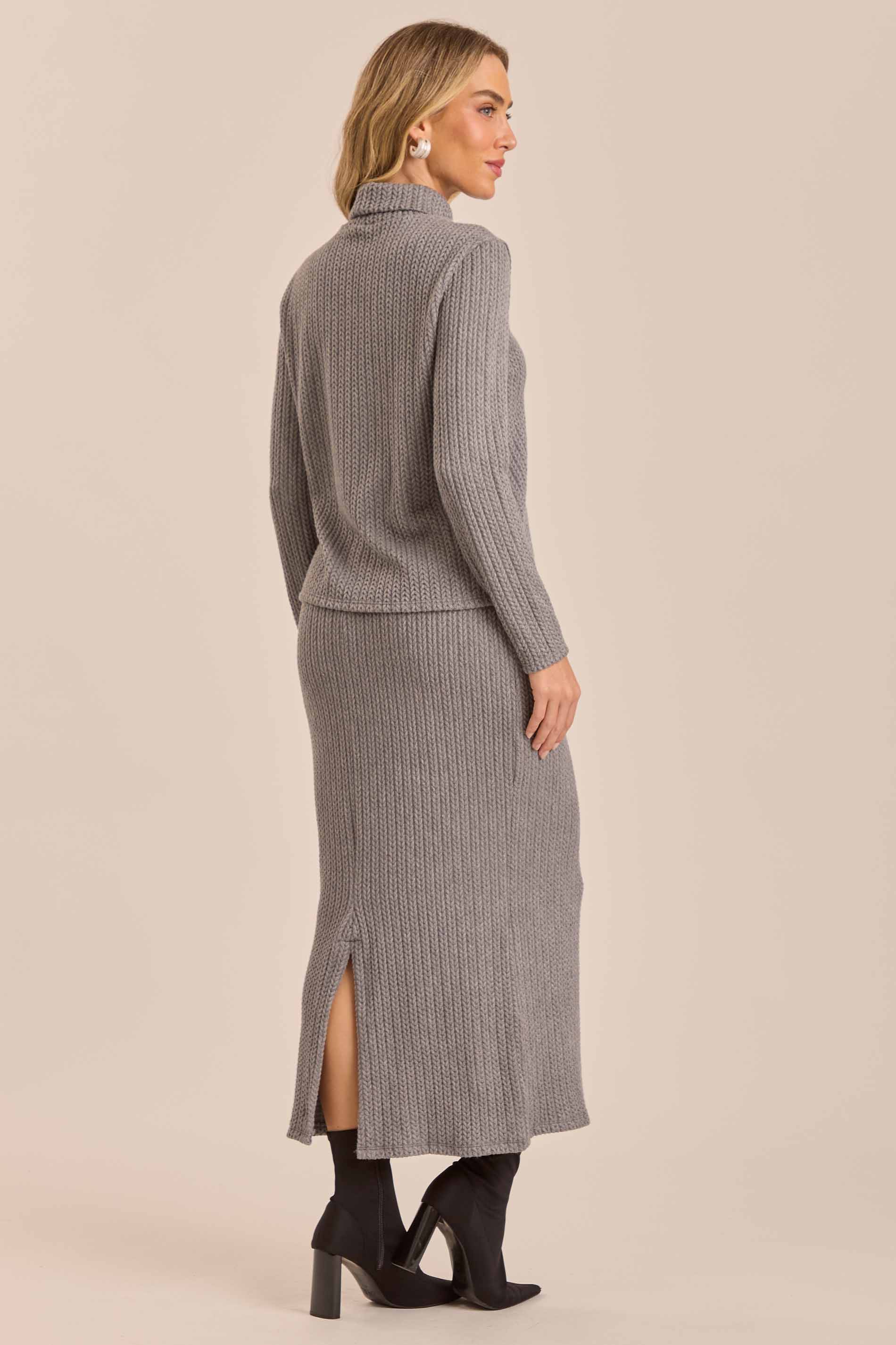 Suéter Cozy Winter em Tricot