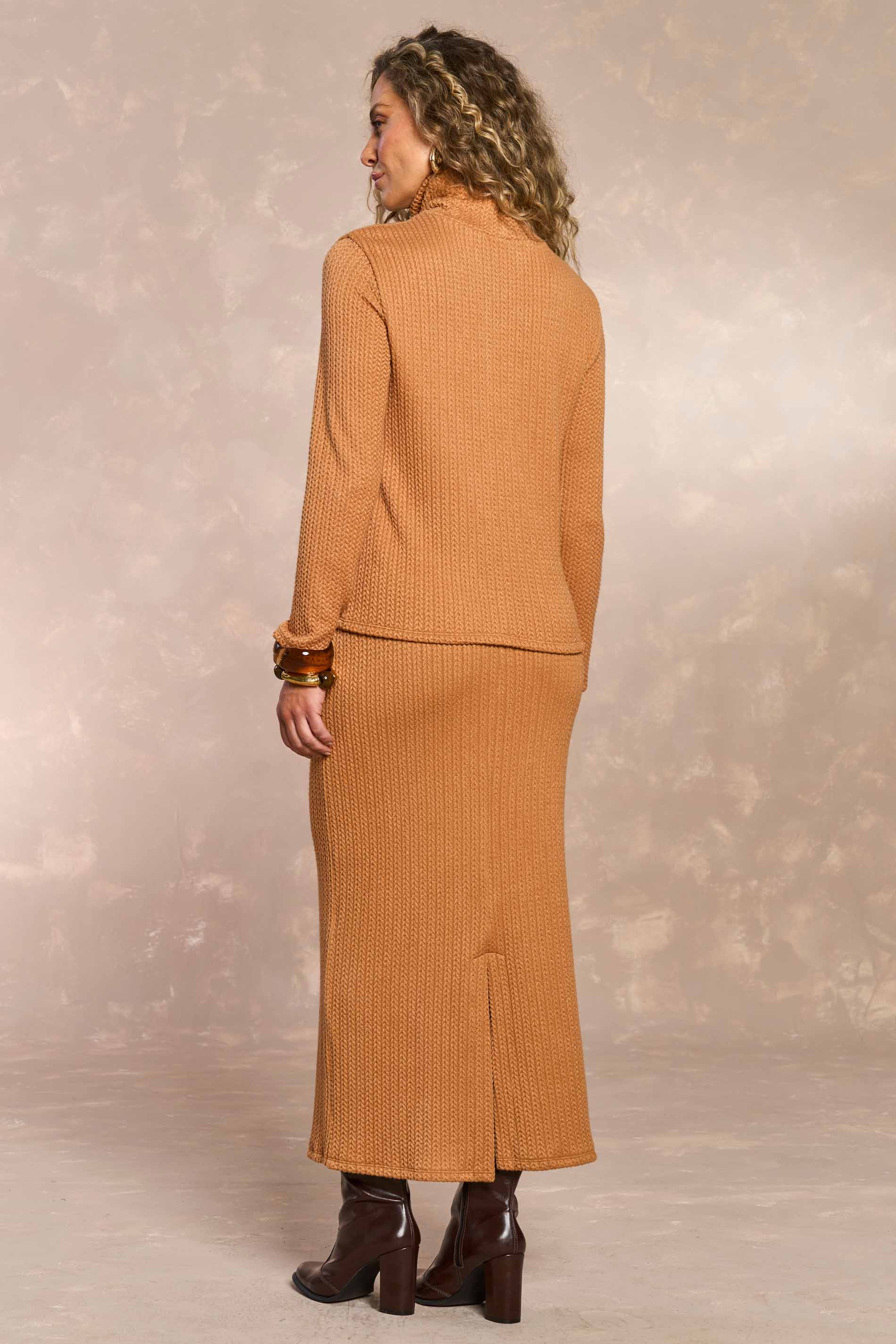 Suéter Cozy Winter em Tricot