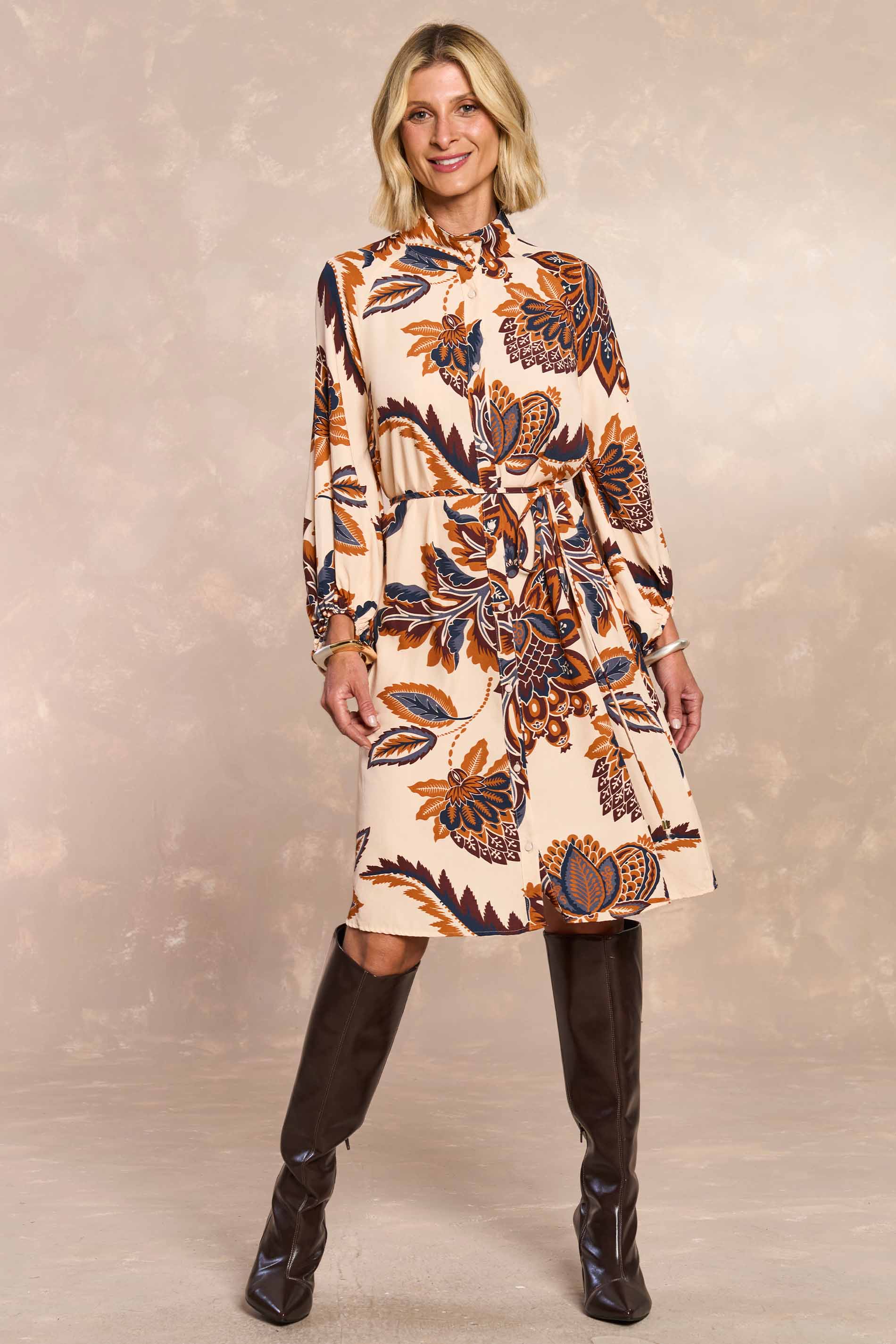 Vestido Curto Jardim Decor