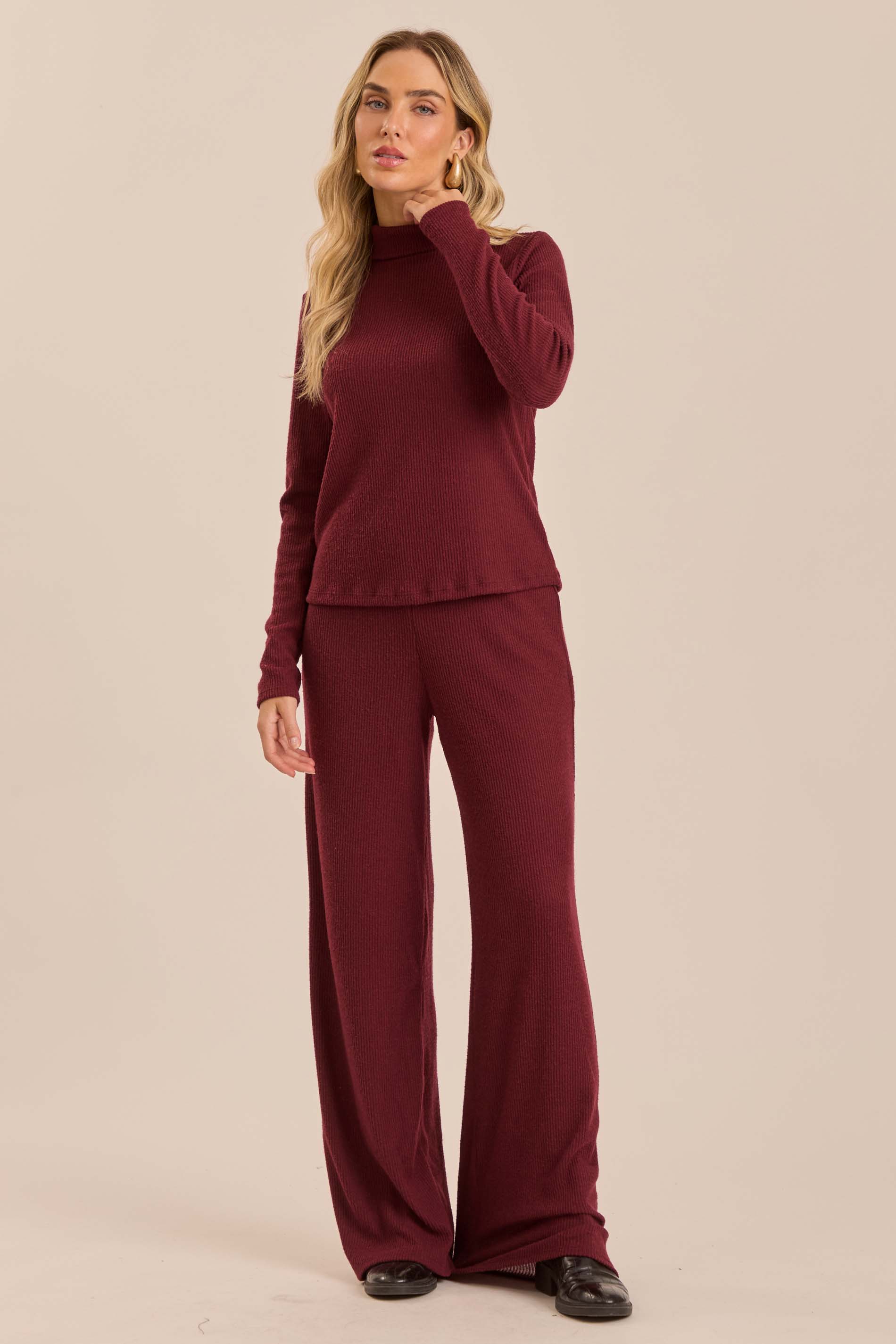 Blusa Cozy Winter em Tricot