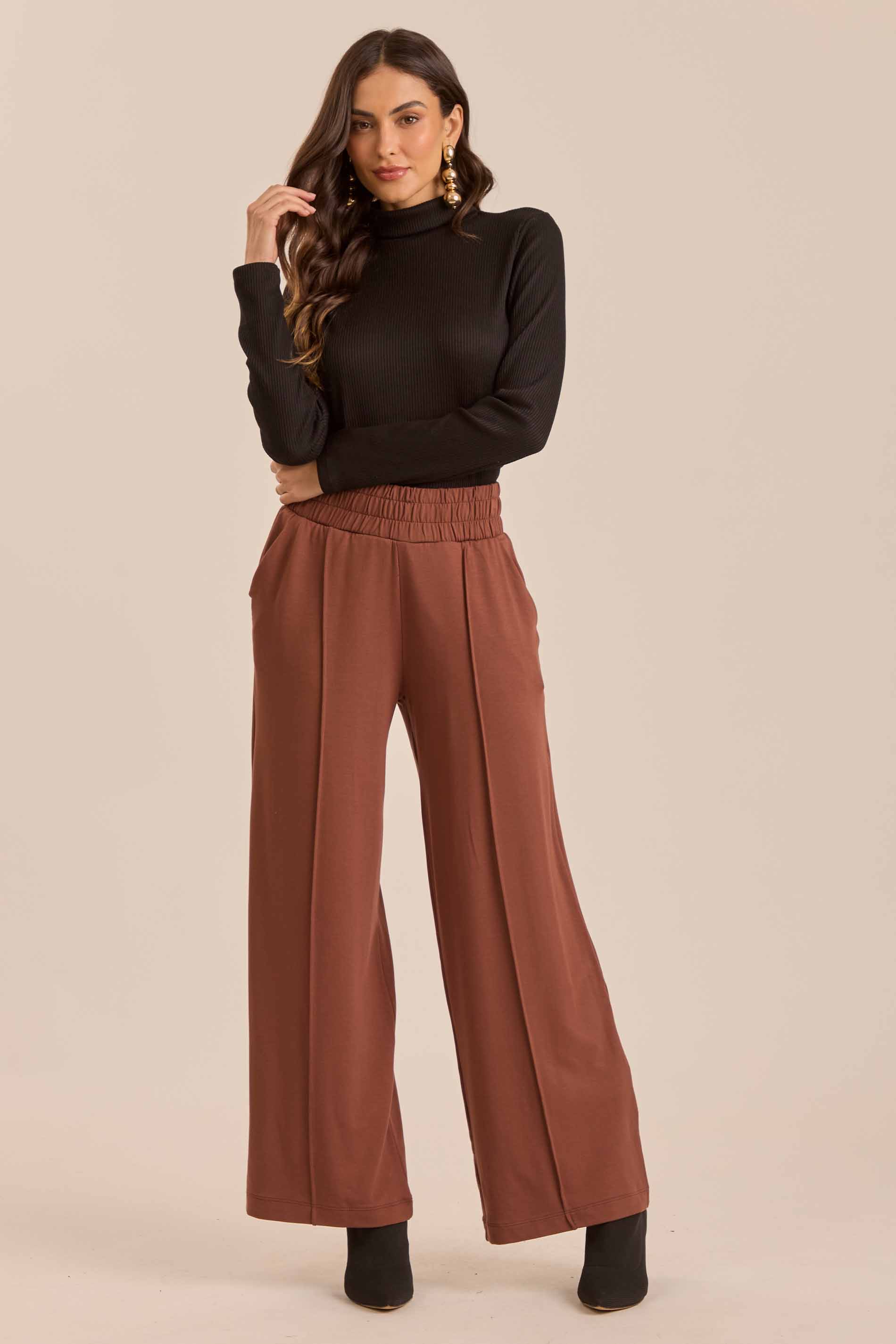 Blusa Cozy Winter em Tricot