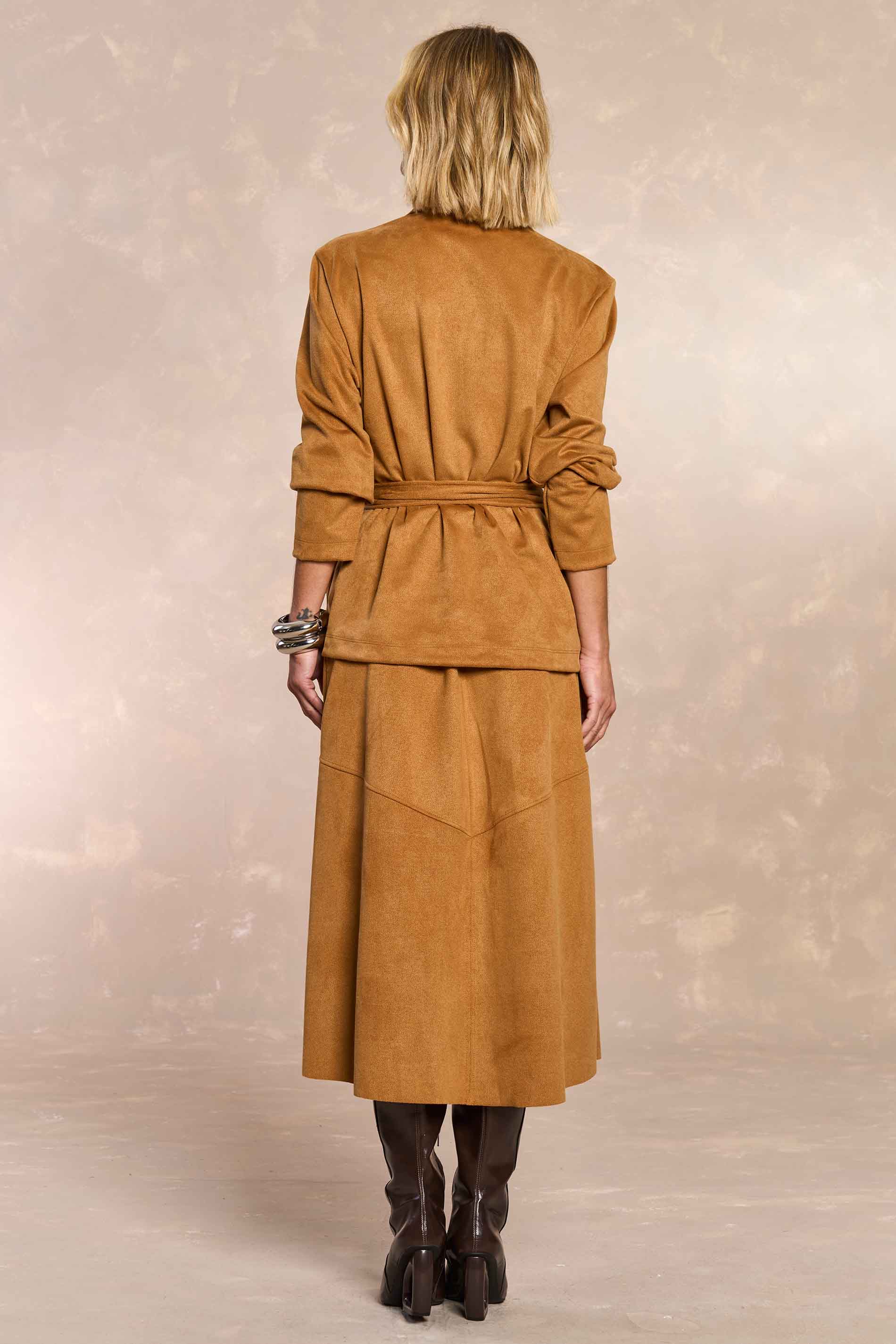 Jaqueta Cozy Winter em Suede