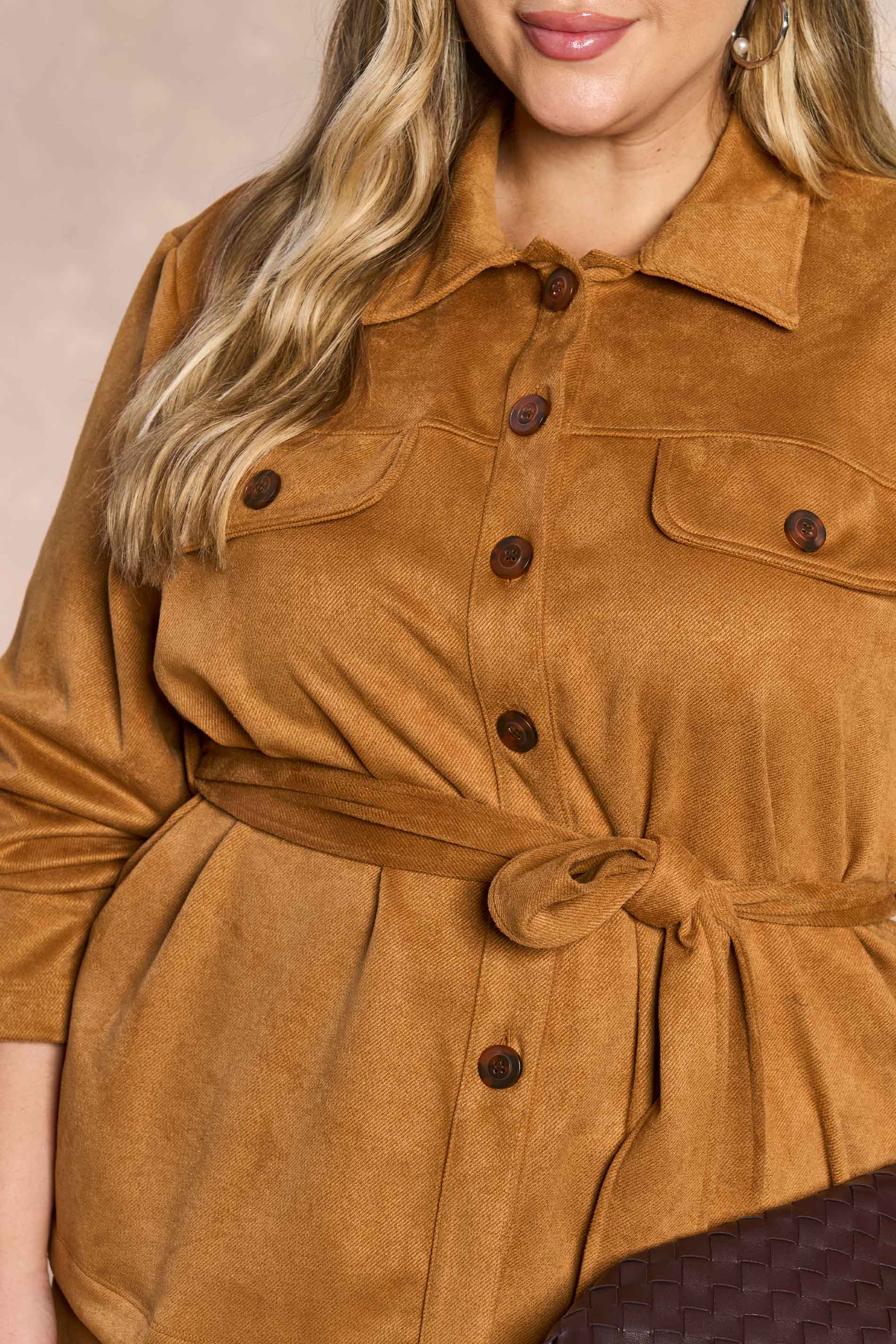 Jaqueta Cozy Winter em Suede