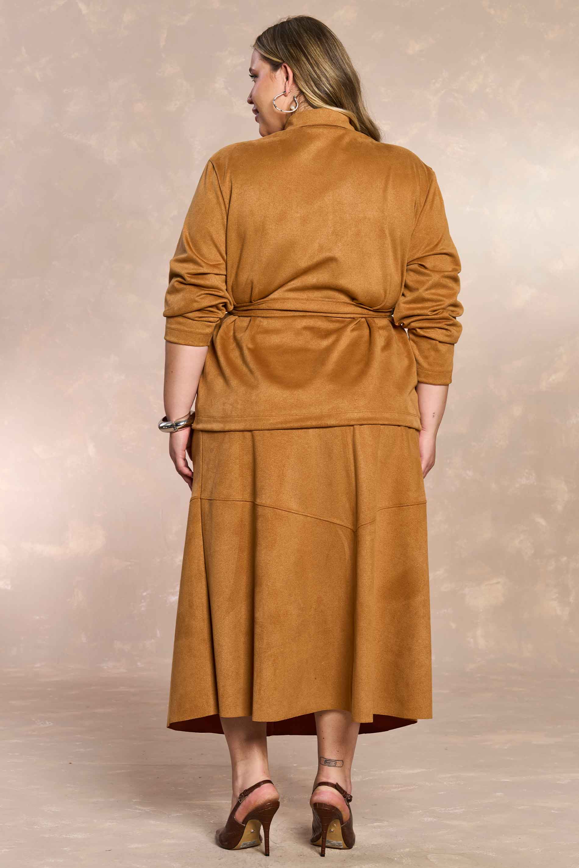 Jaqueta Cozy Winter em Suede