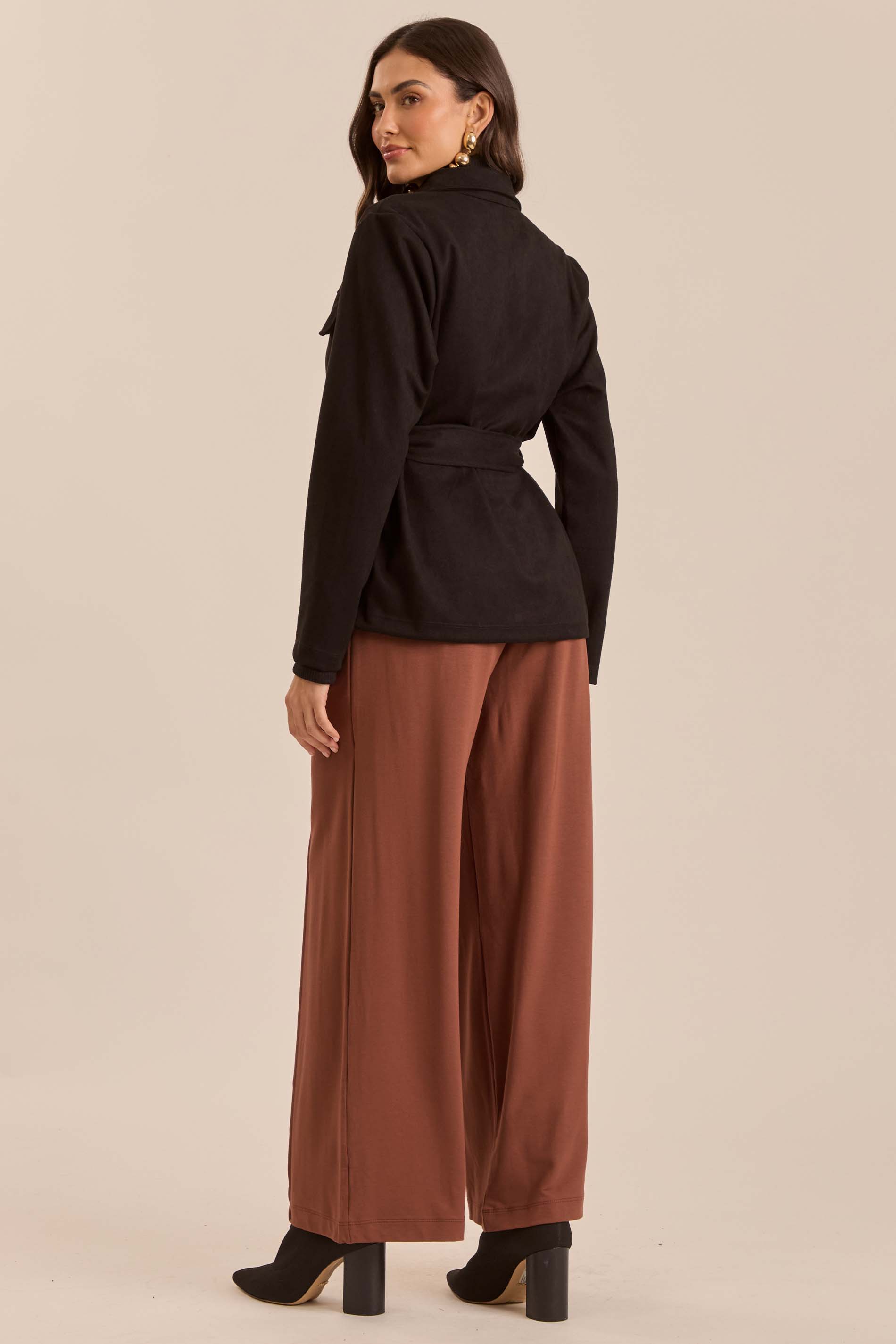 Jaqueta Cozy Winter em Suede