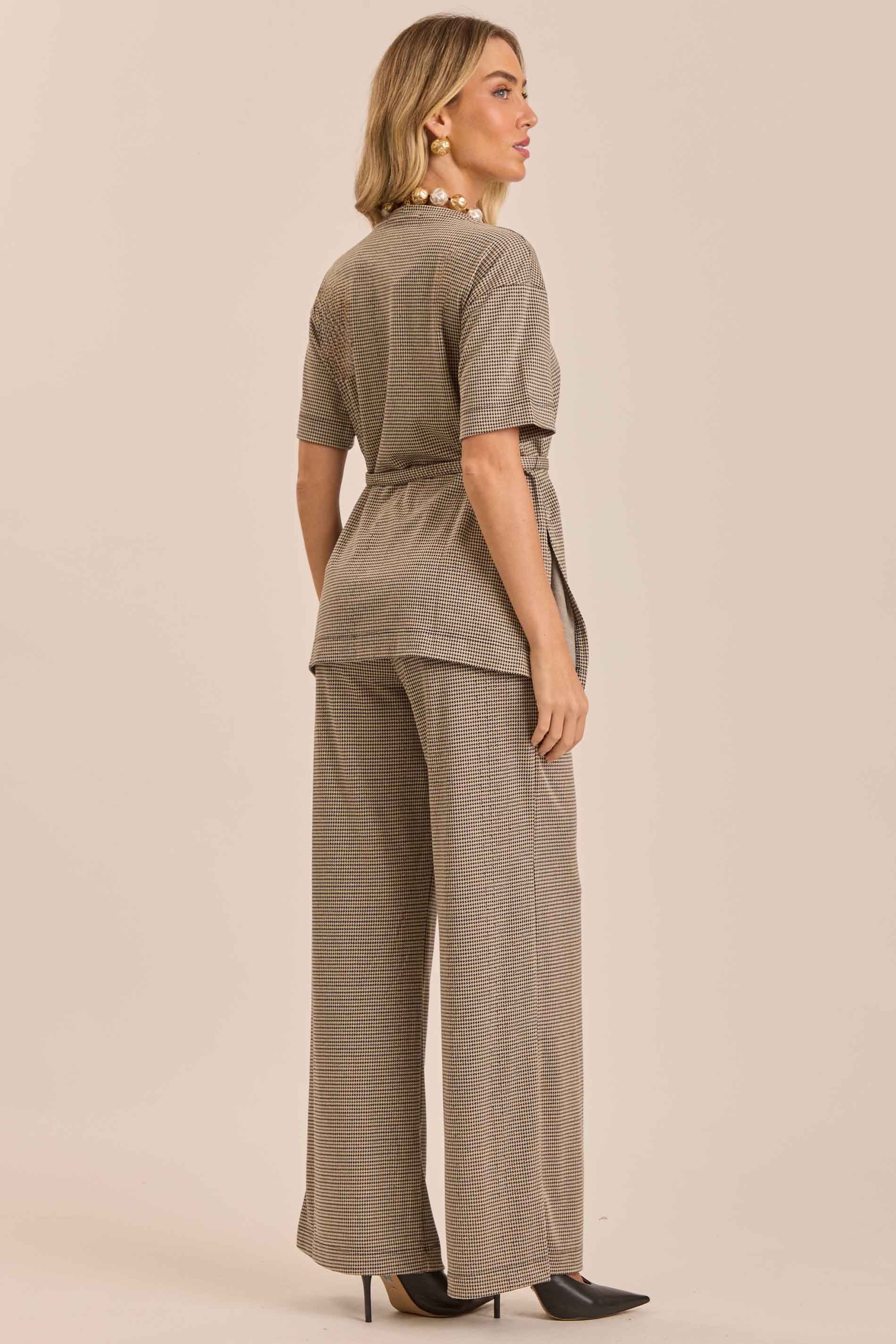 Blusa Jardim Boho em Jacquard Pied Pool