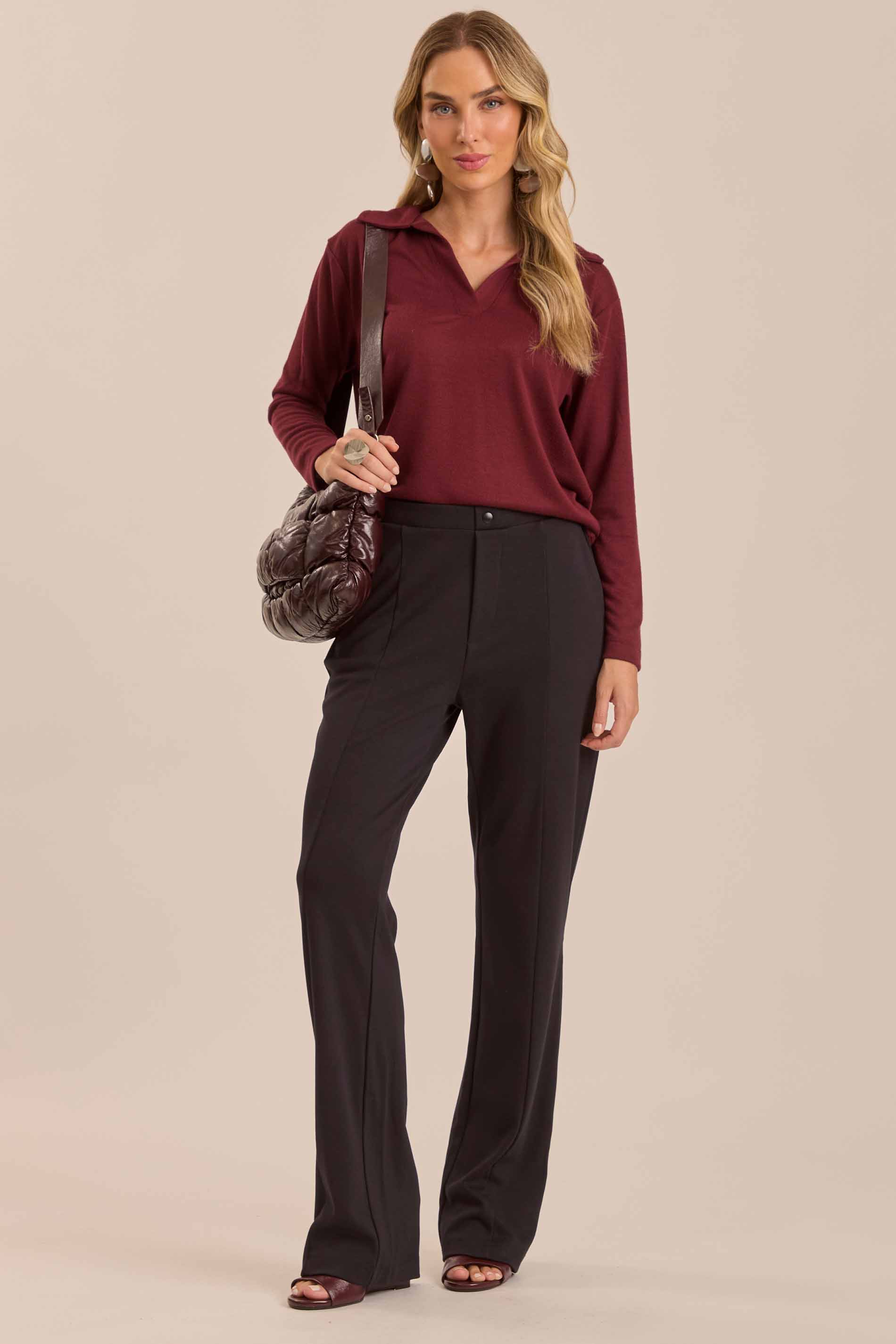 Blusão Jardim Decor em Tricot