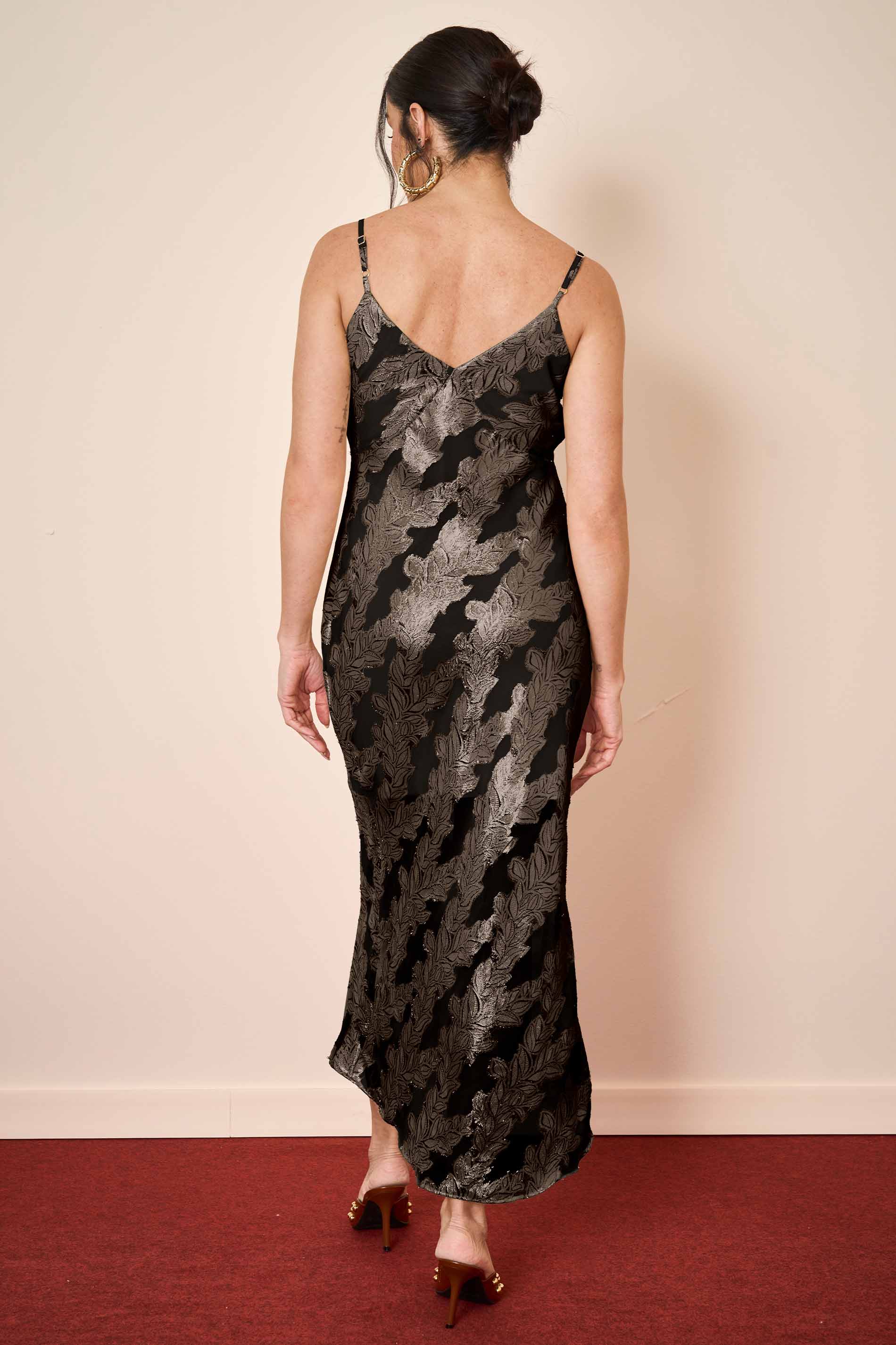 Vestido Midi Wild Orchid de Alça