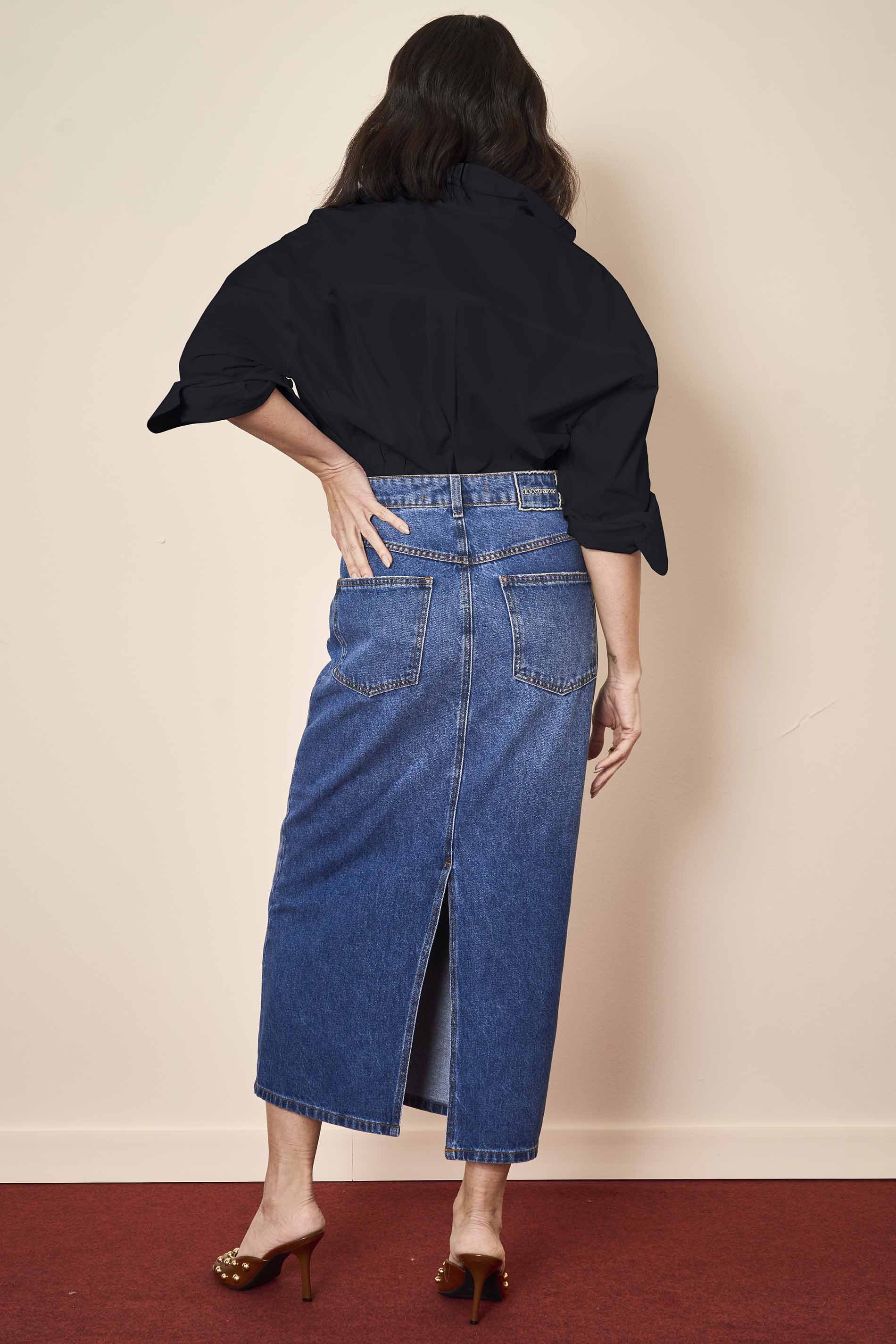 Camisa Oversized Wild Orchid Manga Longa