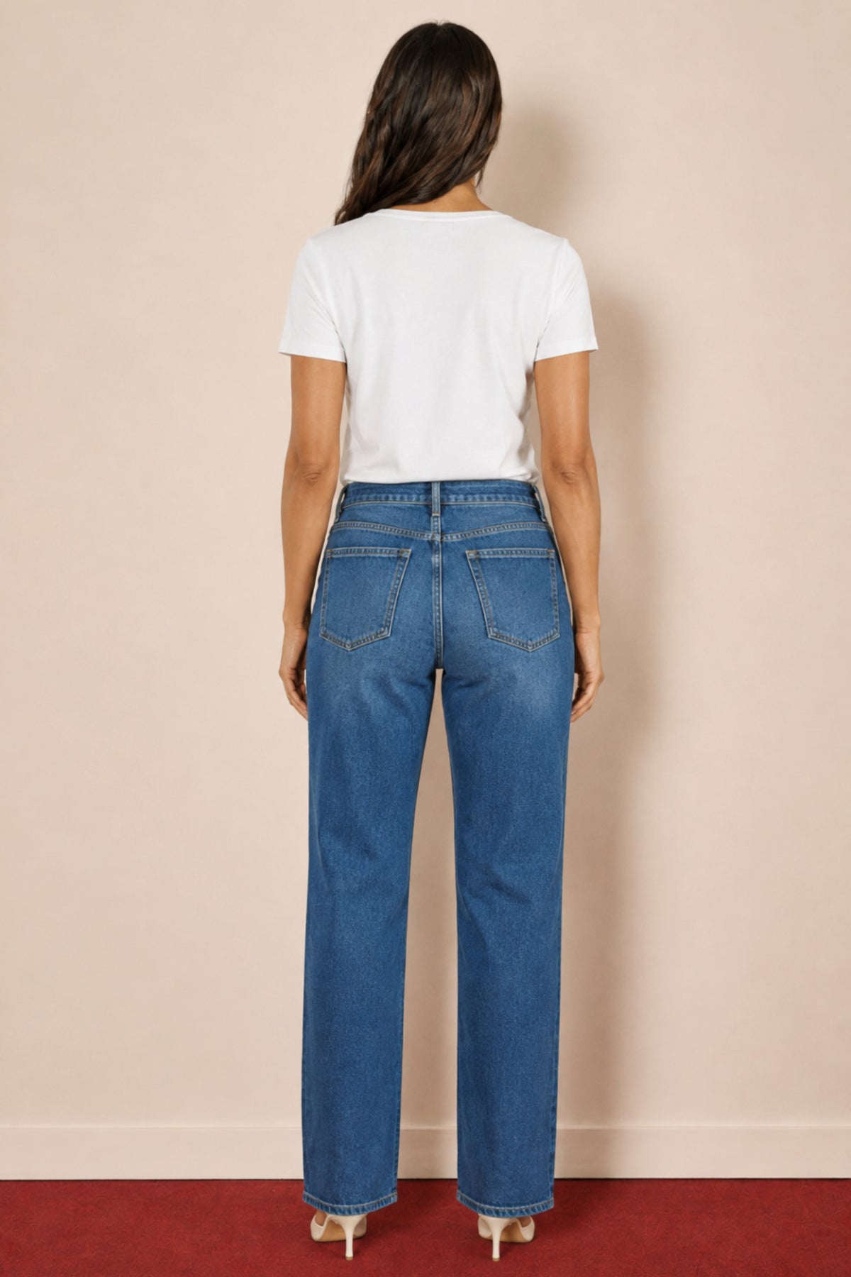 T-shirt Feminina com Decote V Miragem - Doce Trama