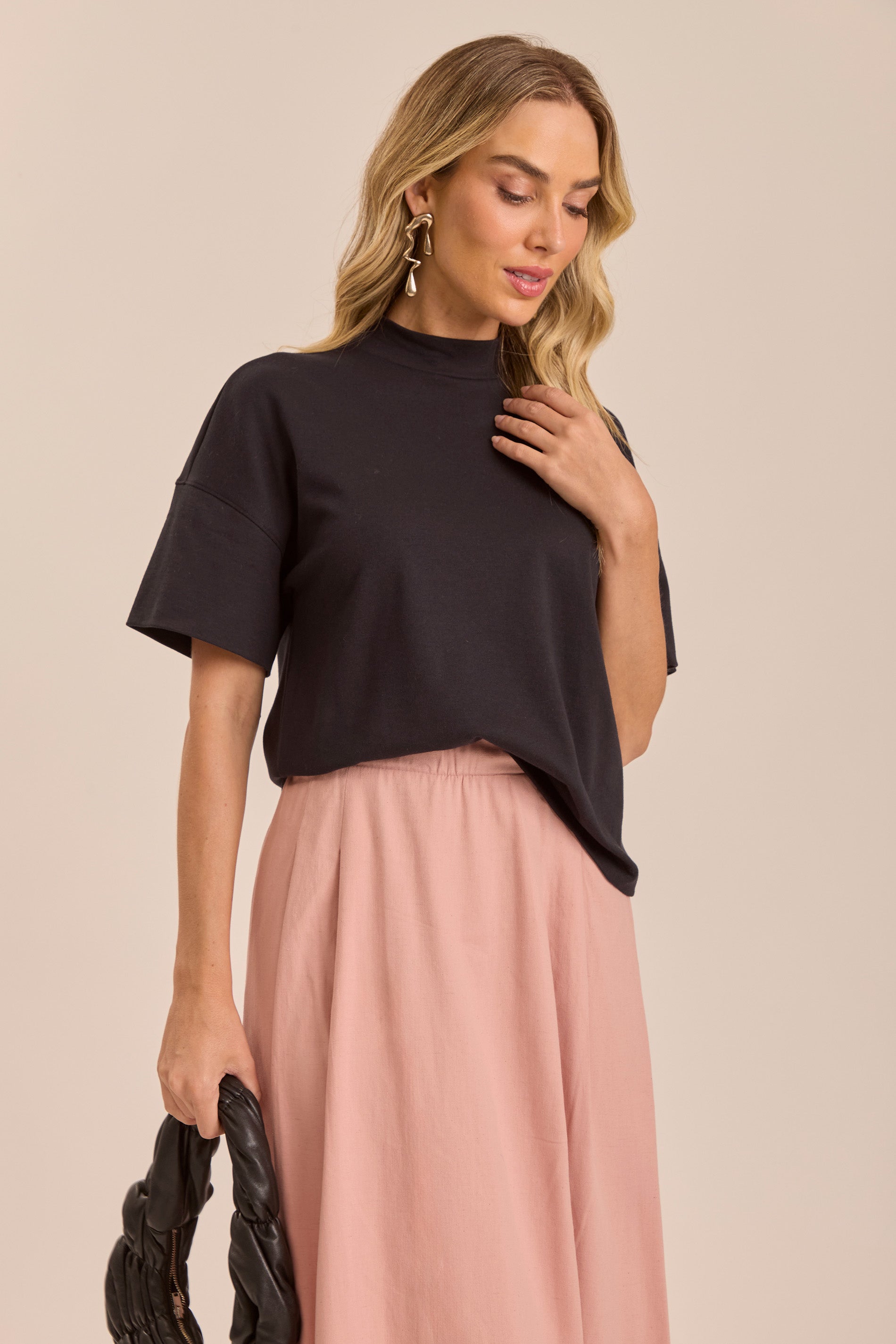 Saia Midi tropical Garden em Viscolinho