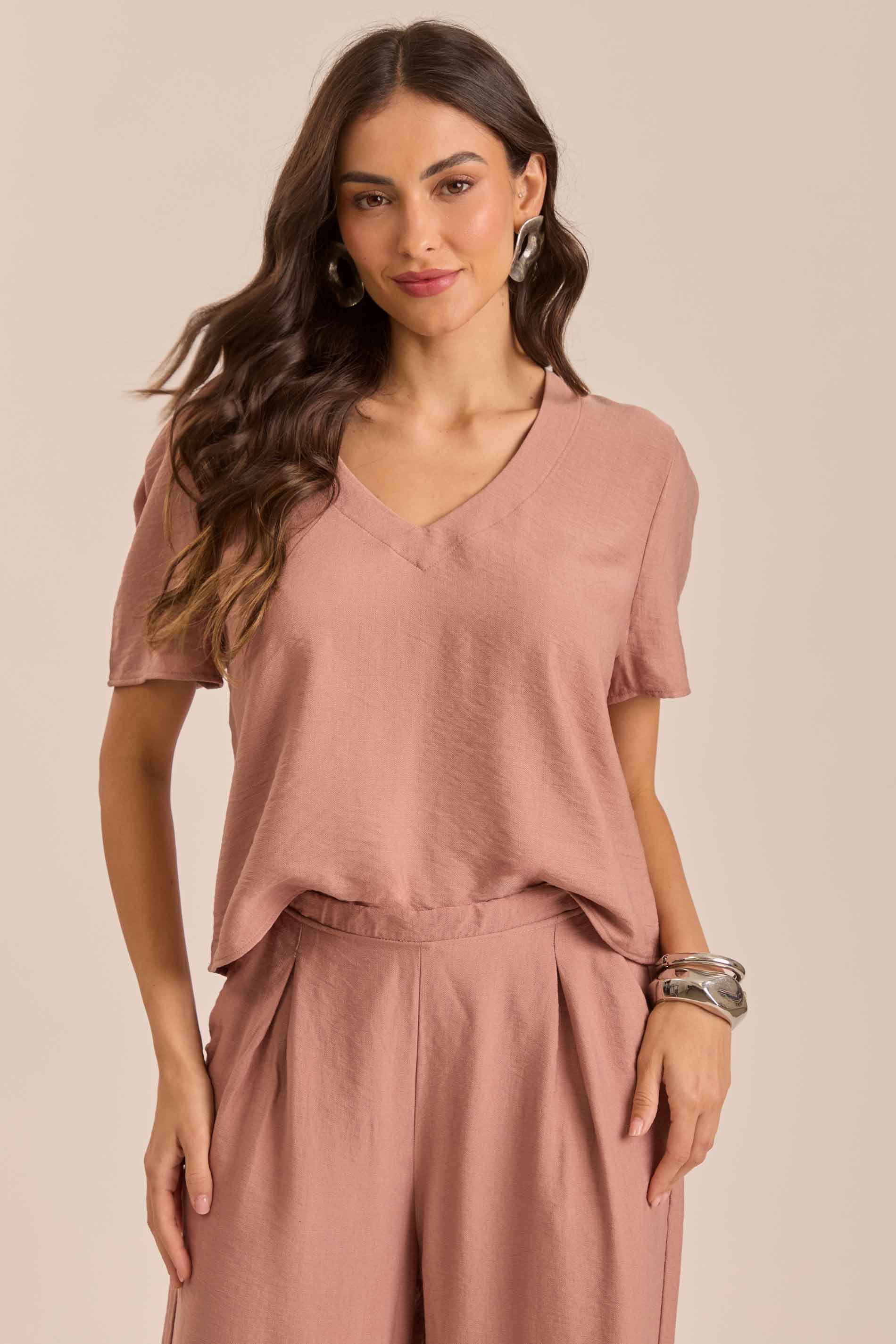 Blusa Soft Garden em Viscoflow