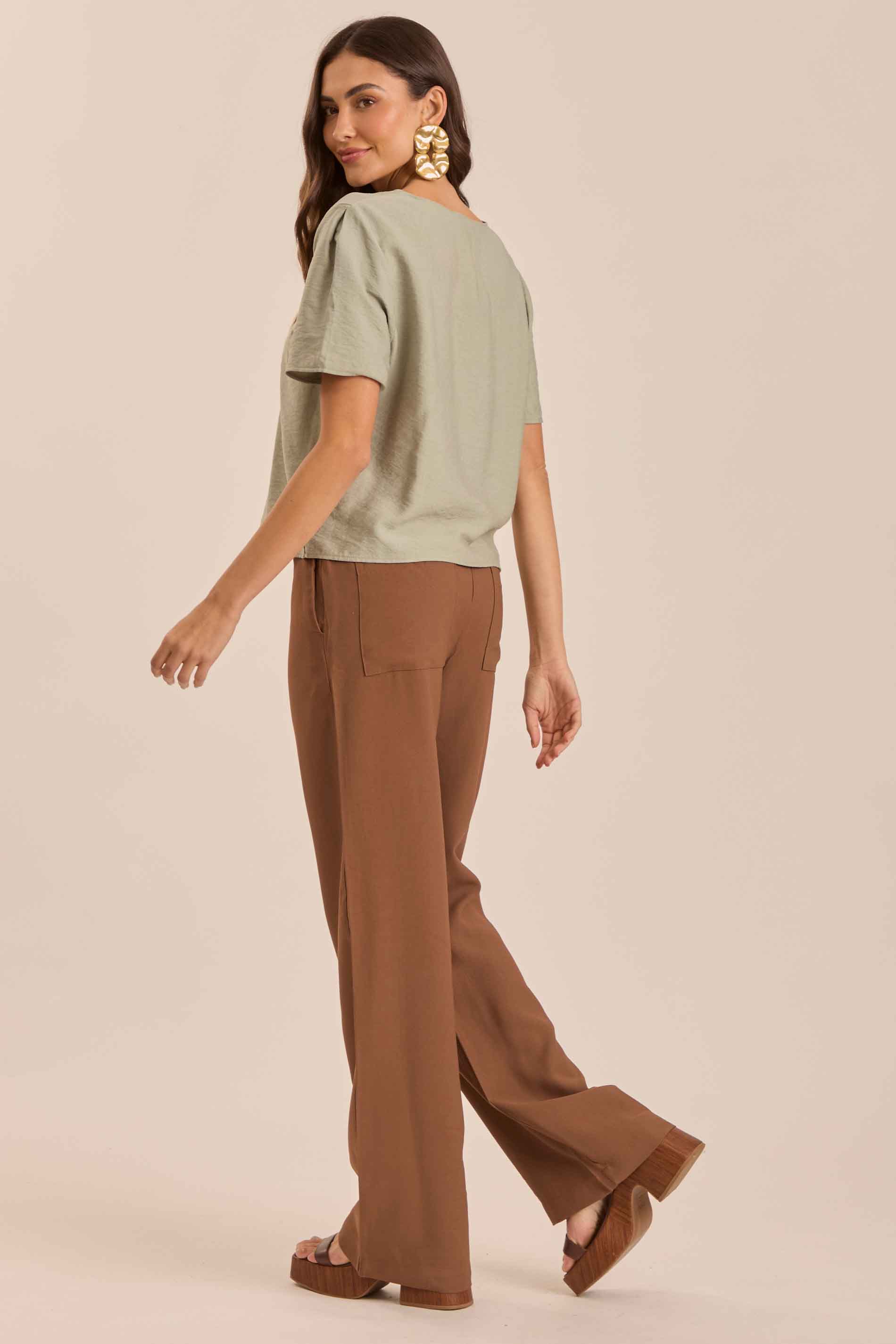 Blusa Soft Garden em Viscoflow