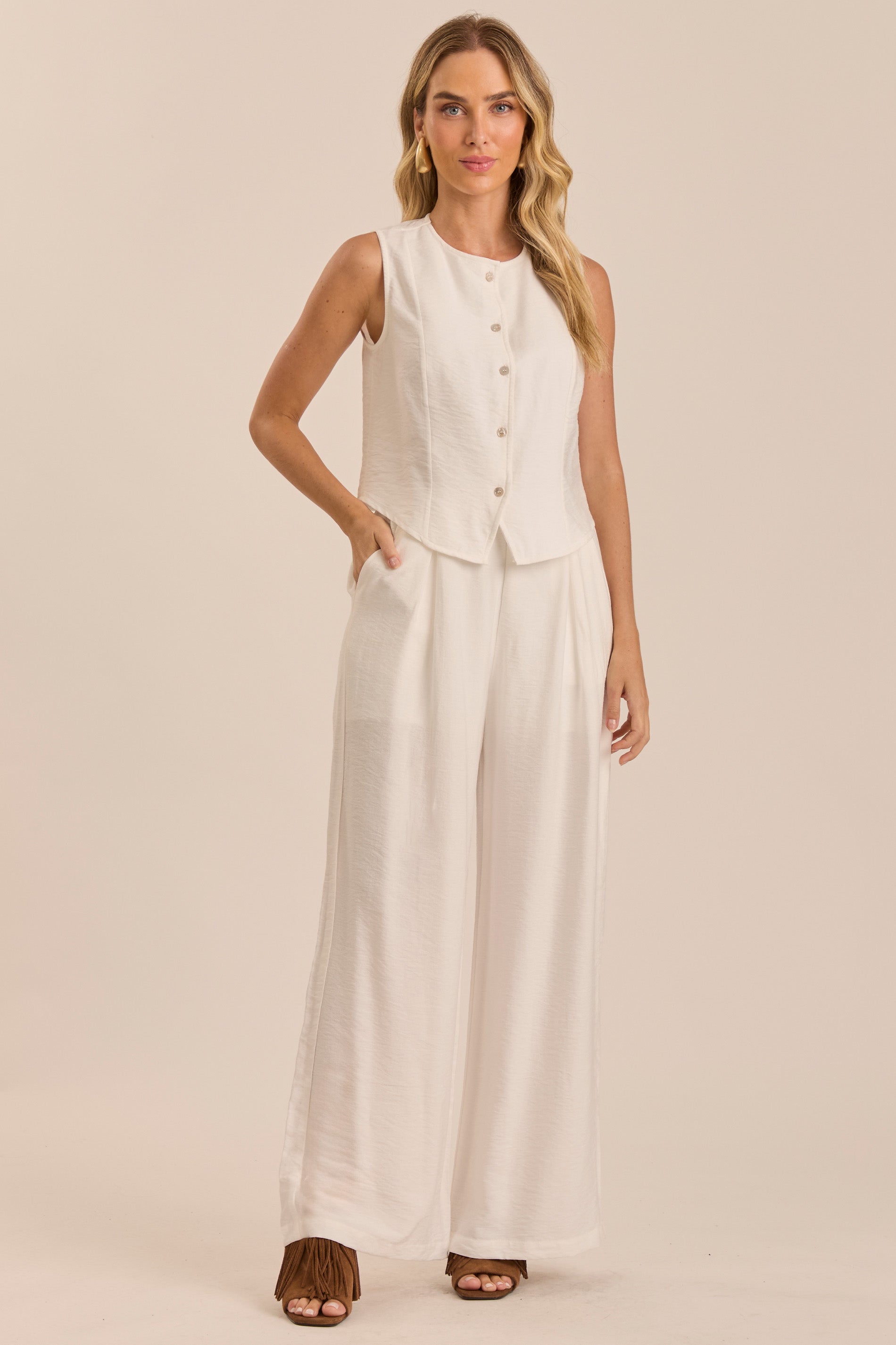 Calça Soft Garden em Viscoflow