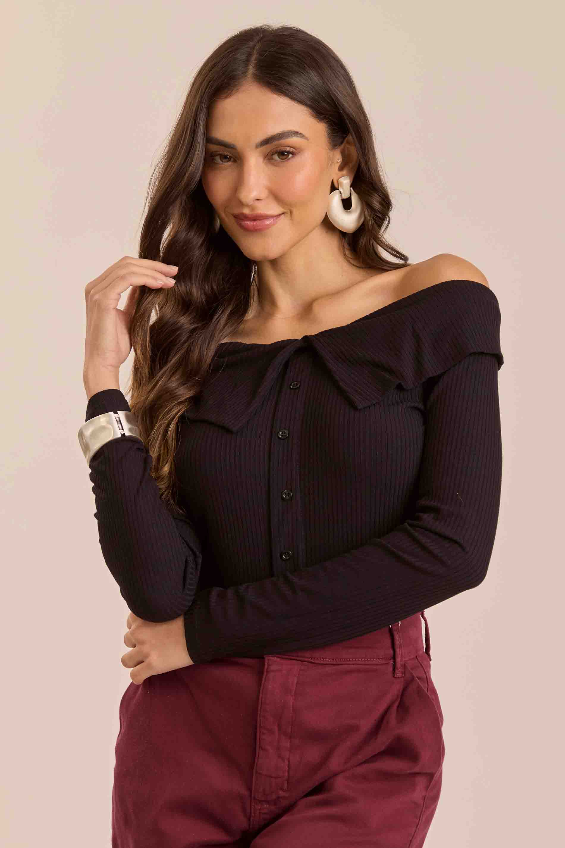 Blusa Soft Gardem em Ribana