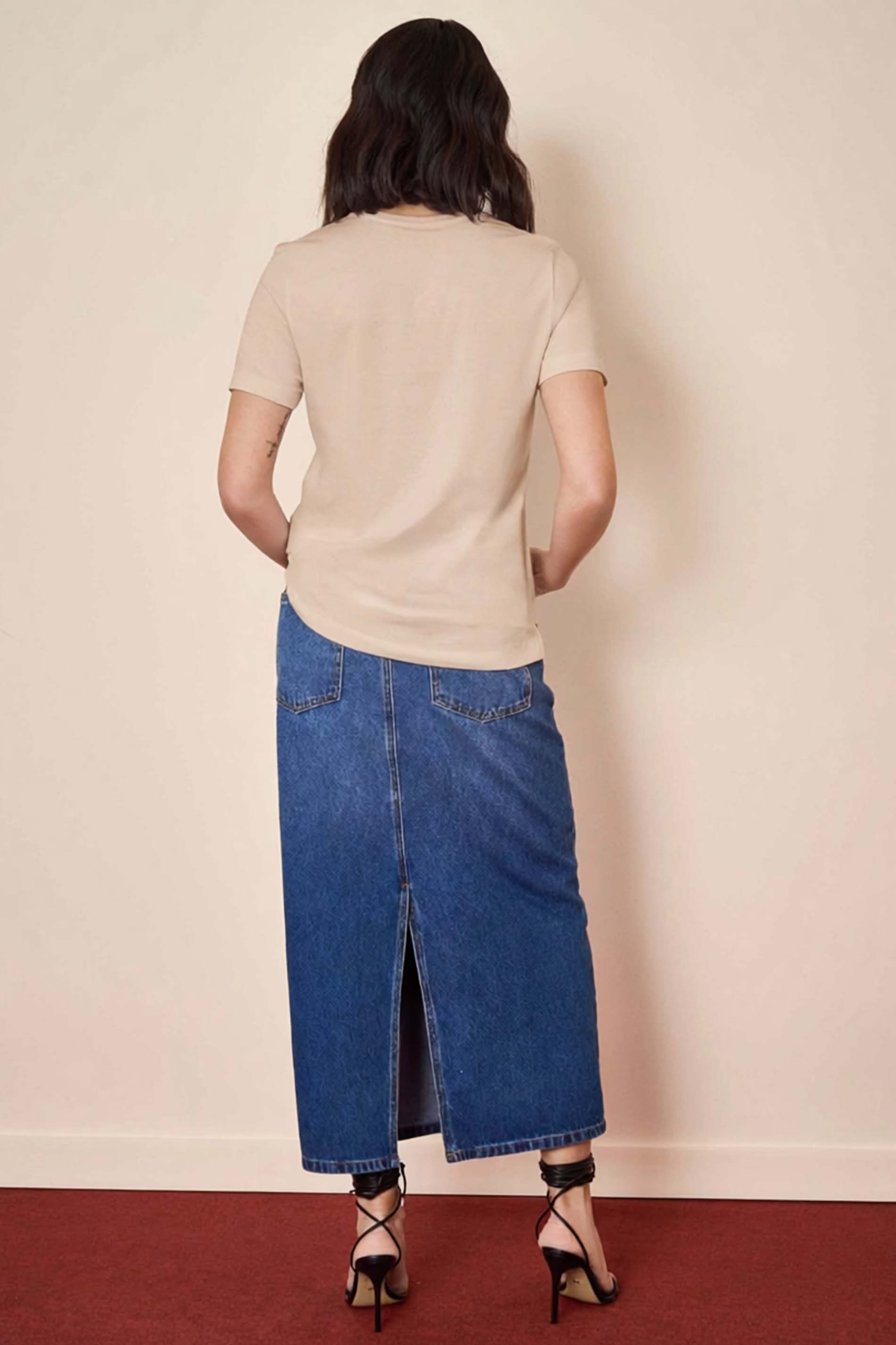 T-shirt Wild Orchid em Malha