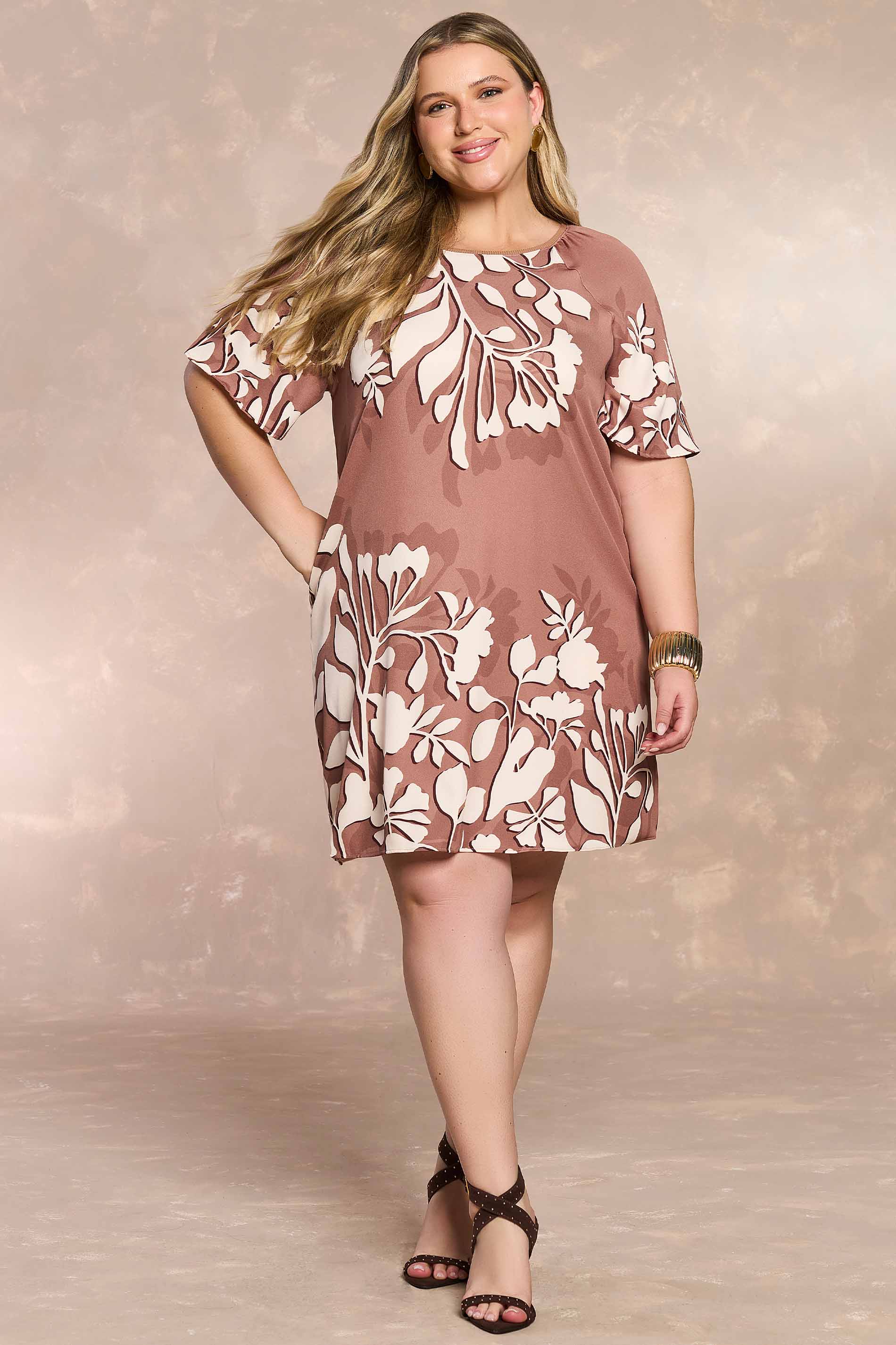 Vestido Curto Soft Garden