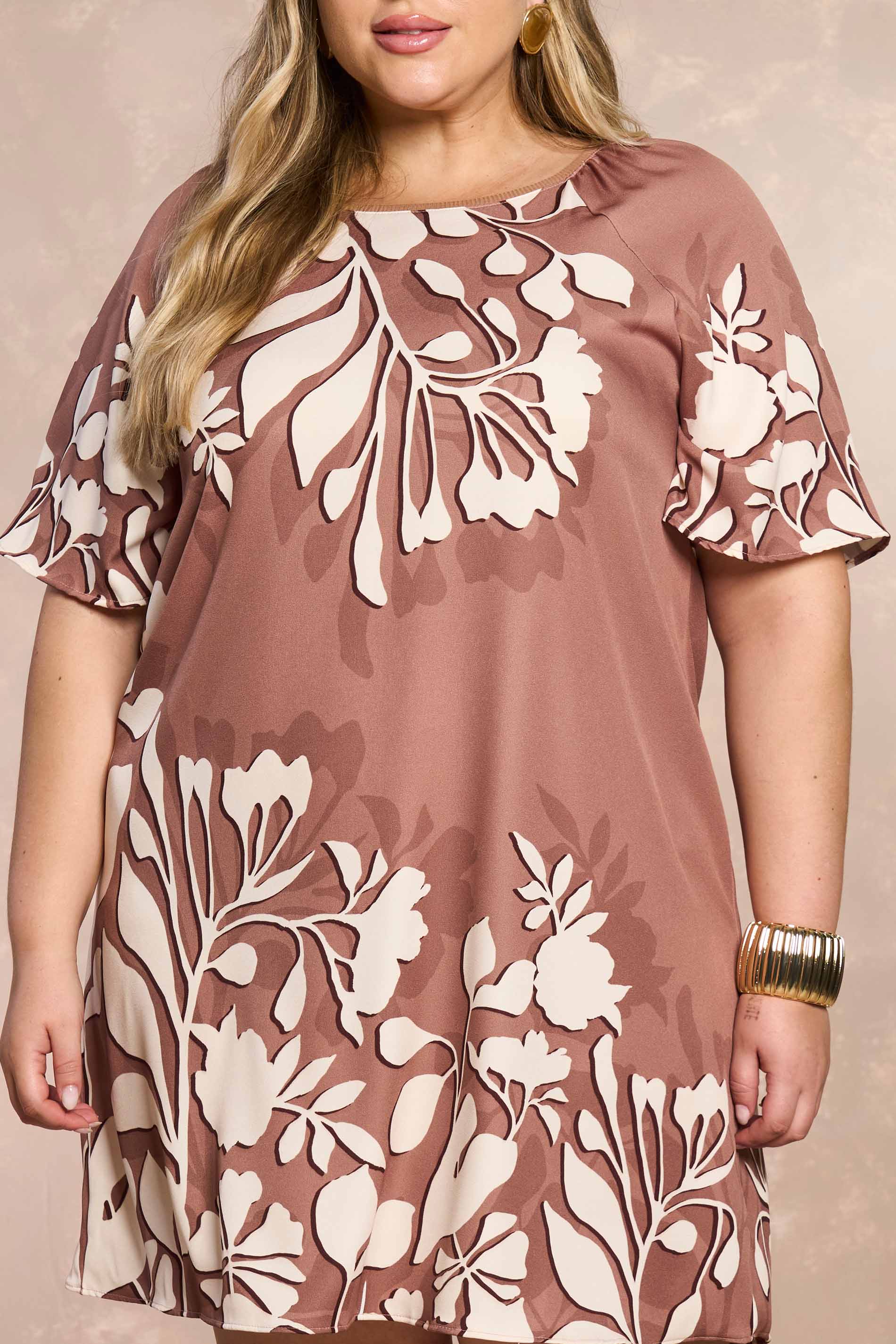 Vestido Curto Soft Garden