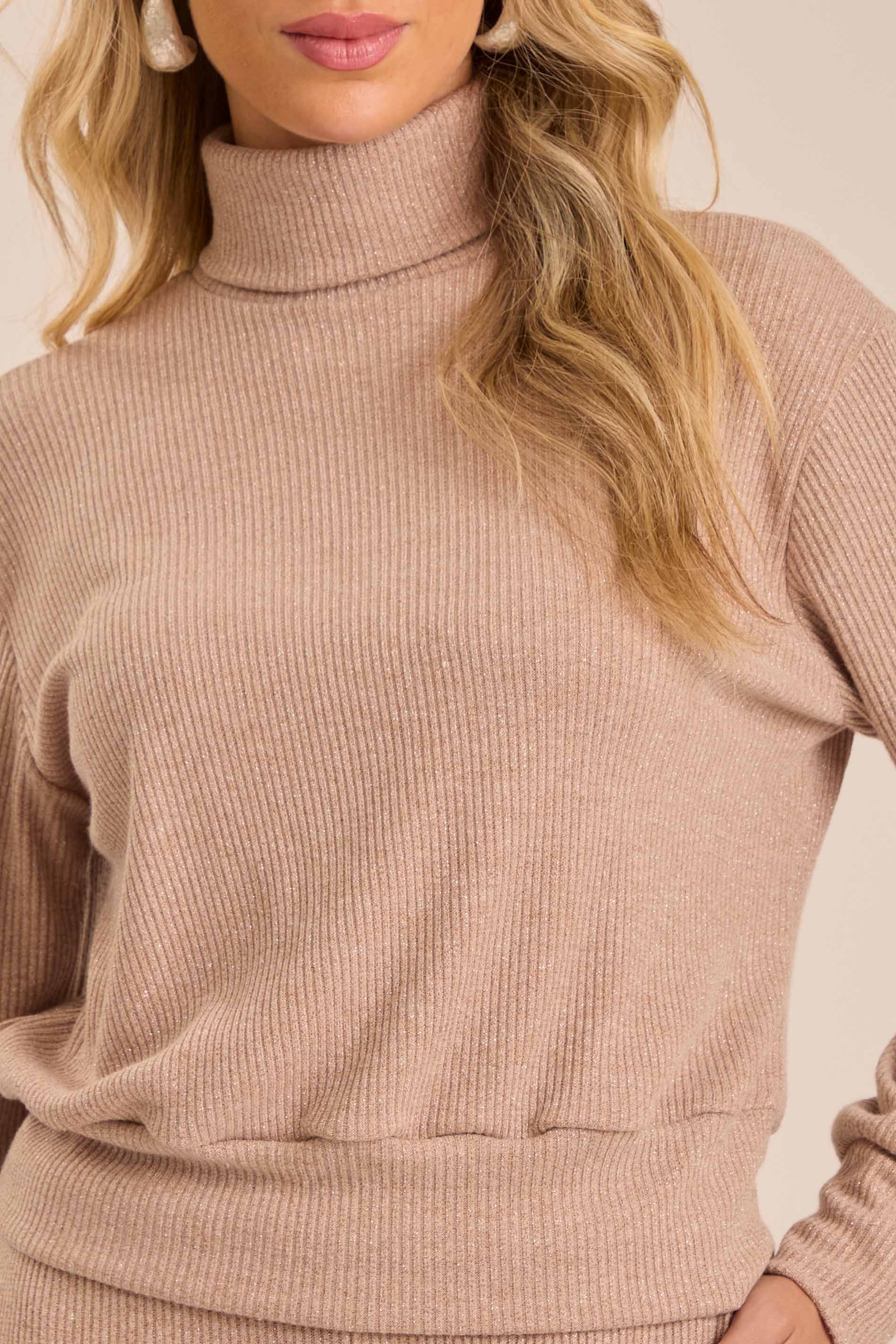 Blusão Cozy Whinter em Tricot