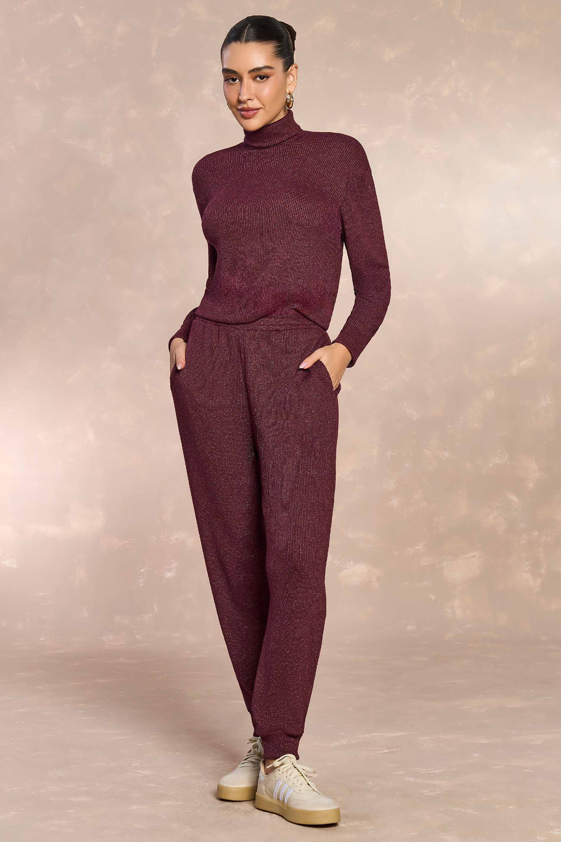 Calça Jogger Cozy Whinter em Tricot