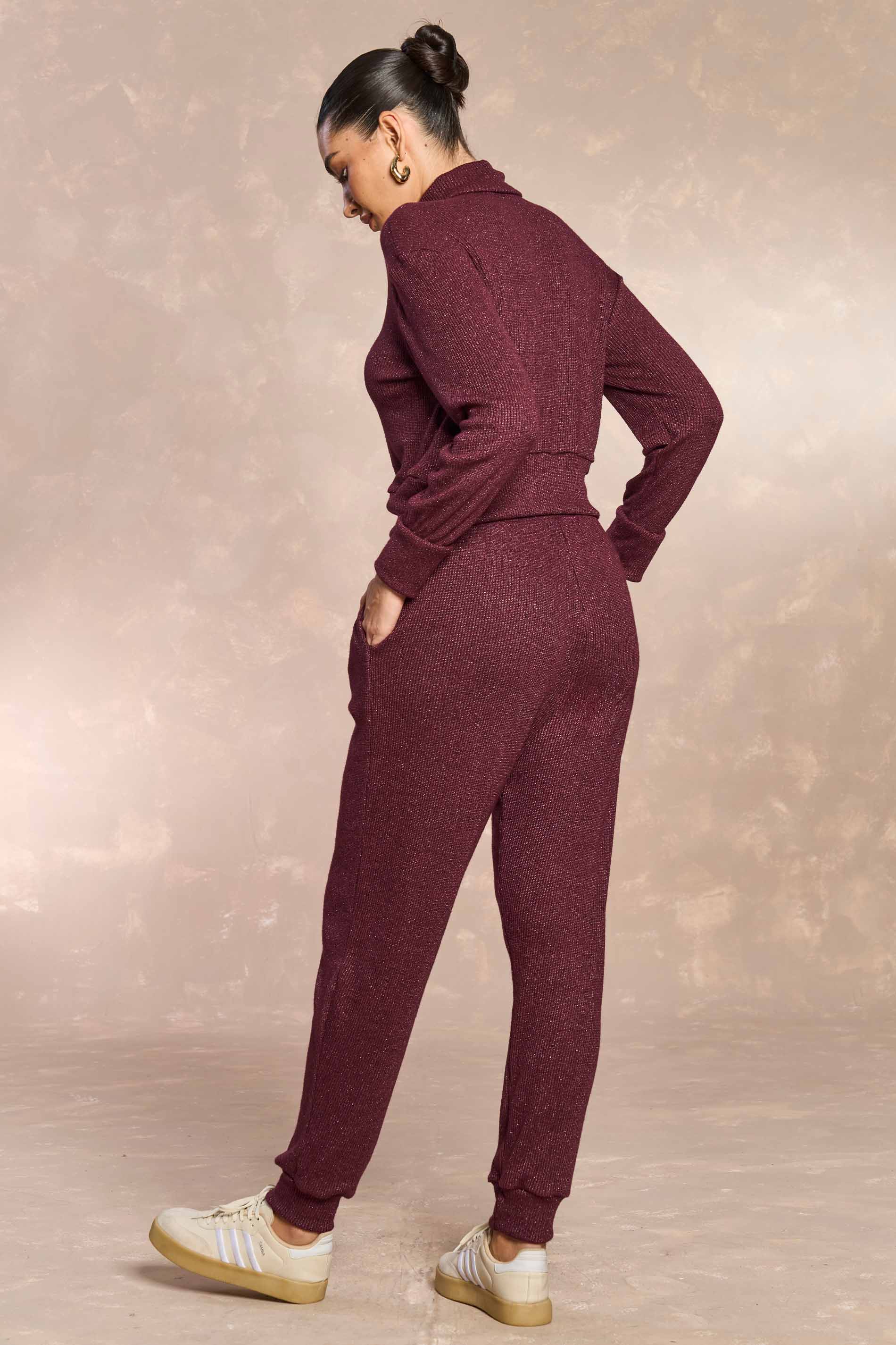 Calça Jogger Cozy Whinter em Tricot