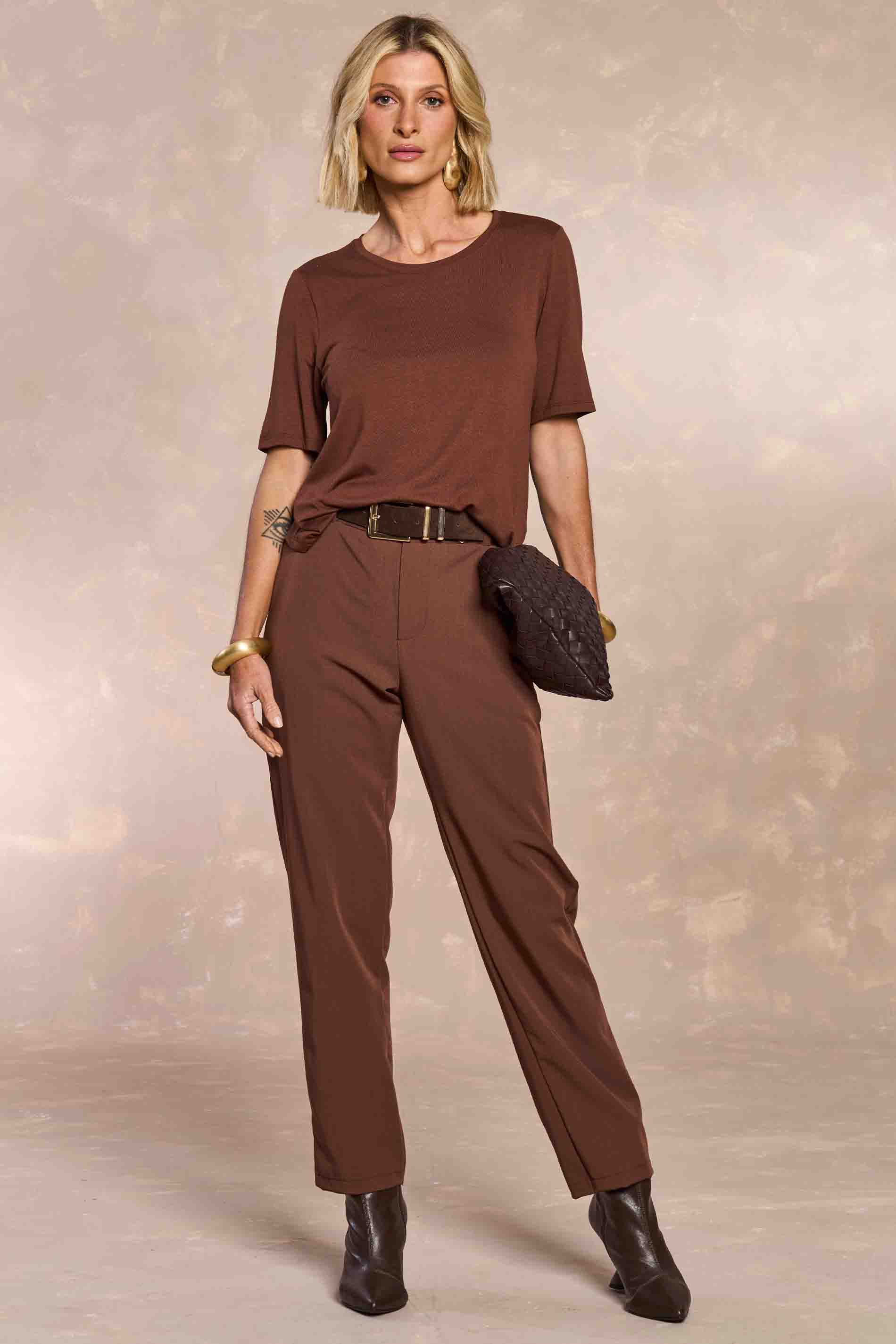 Calça Jardim Boho em Alfaiataria